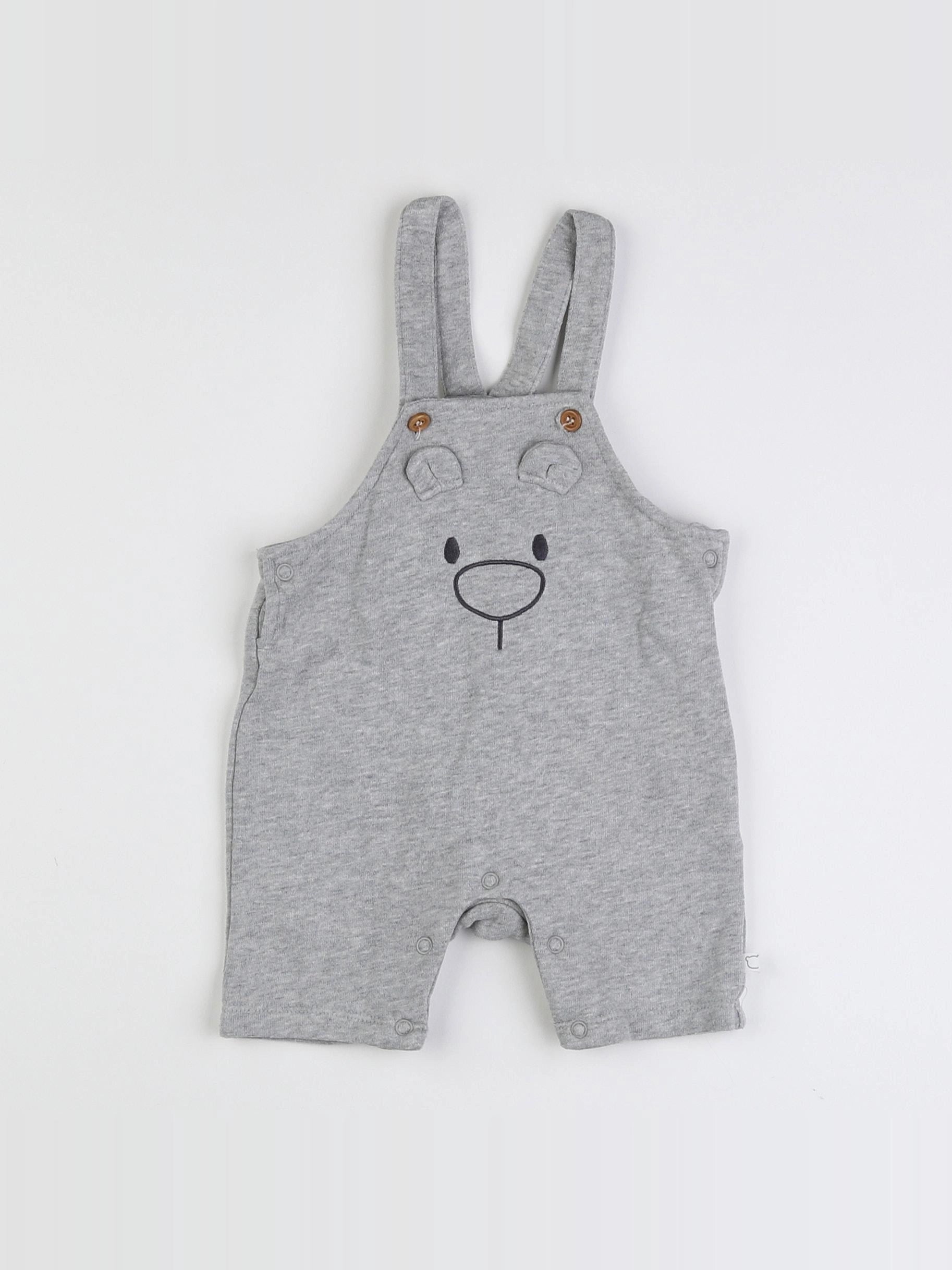 Noukie's - salopette gris - 6 mois