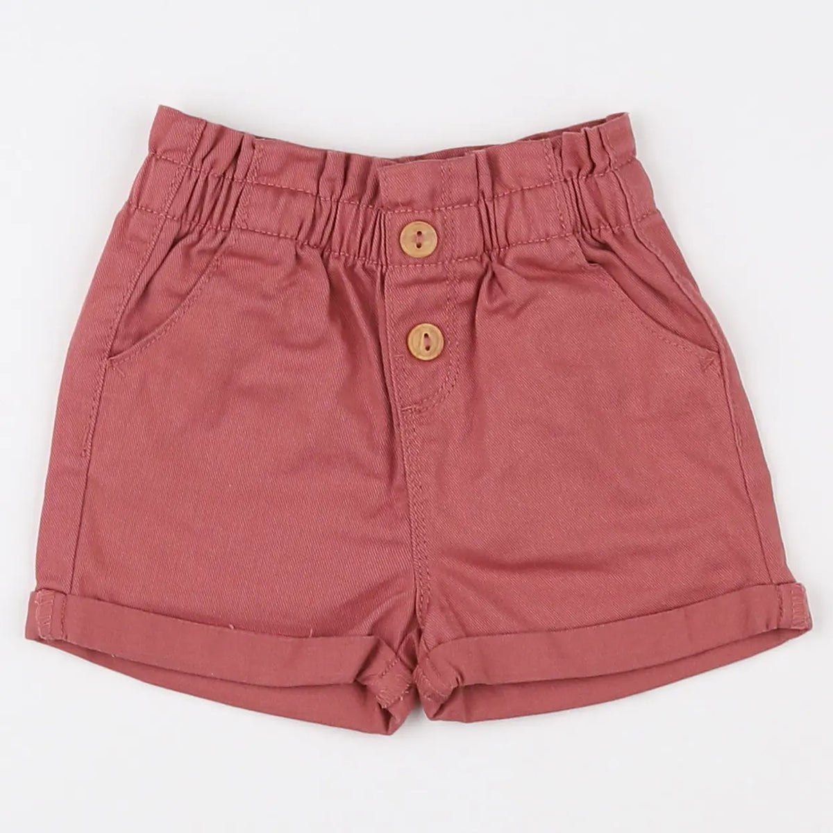Vertbaudet - short rose - 9 mois