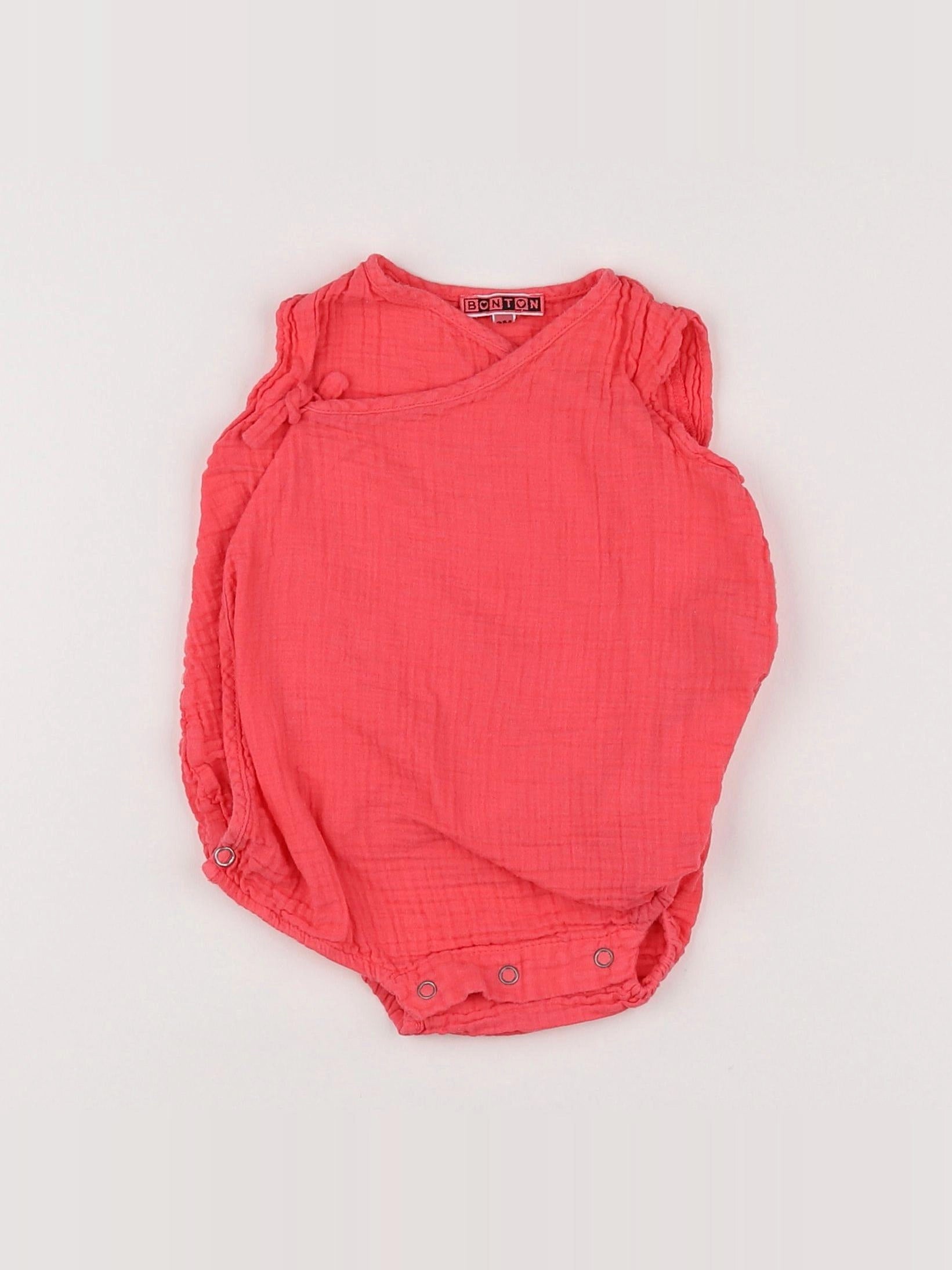 Bonton - combinaison rose - 3 mois