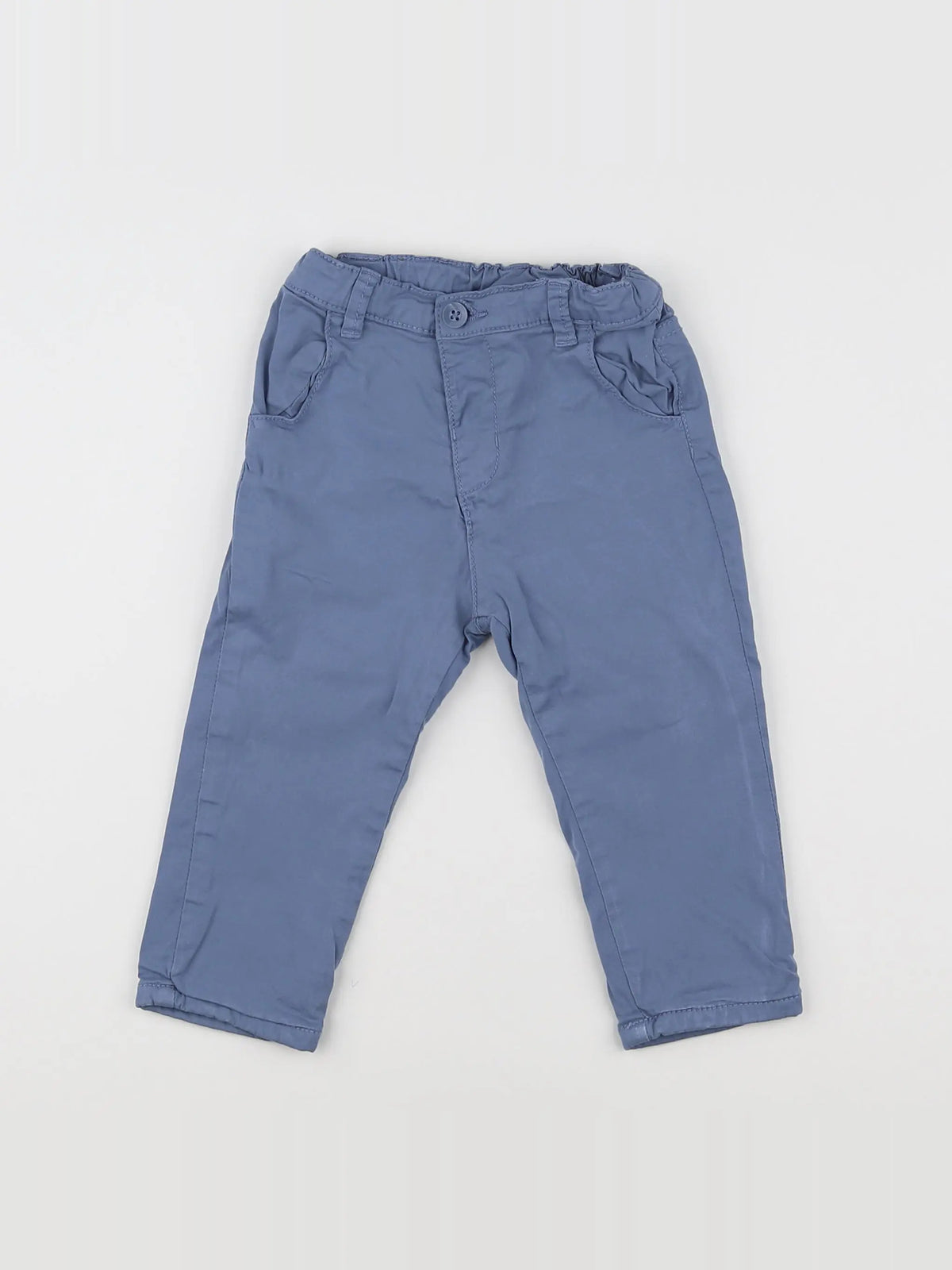 Mayoral - pantalon bleu - 12 mois