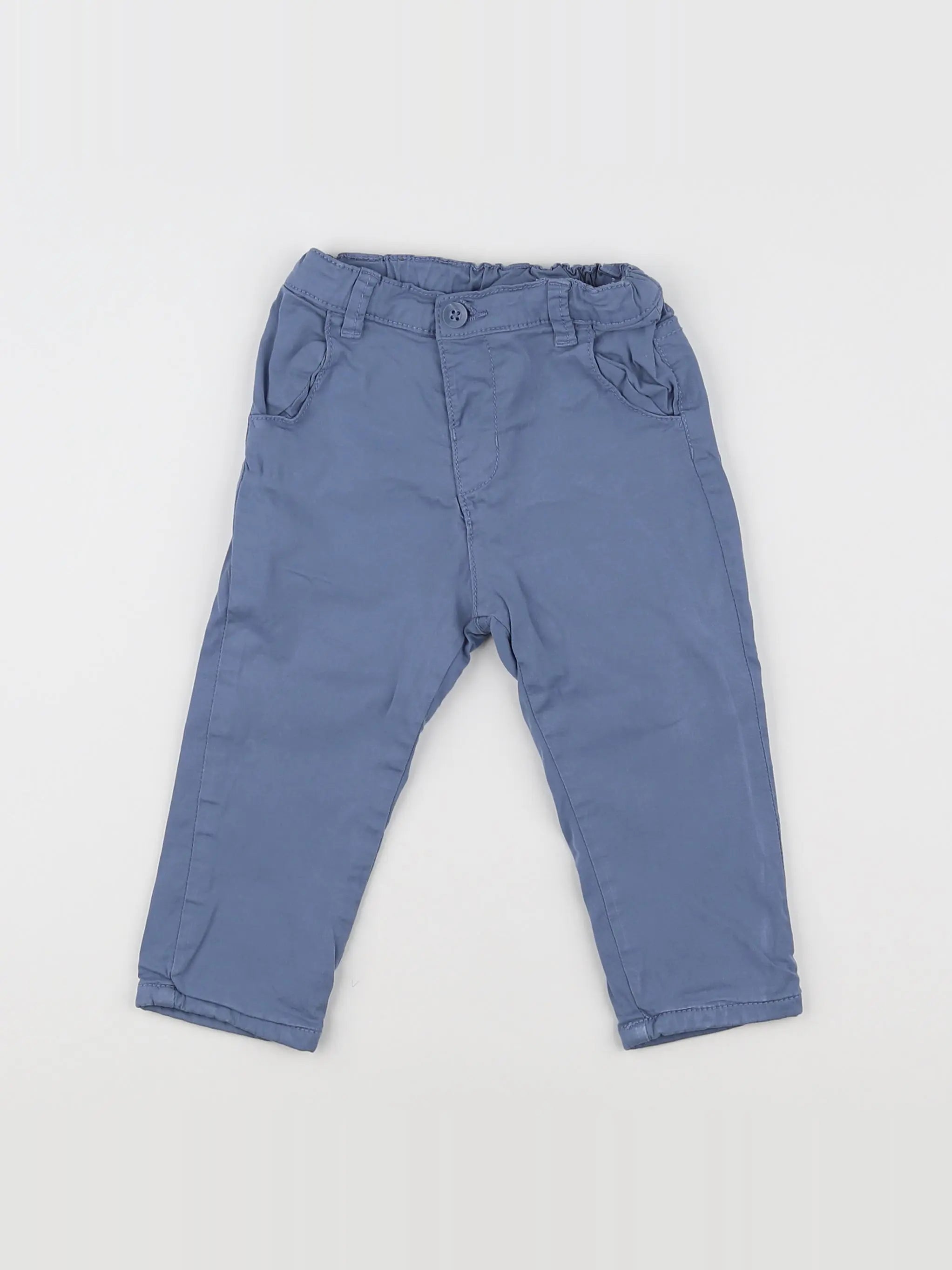 Mayoral - pantalon bleu - 12 mois