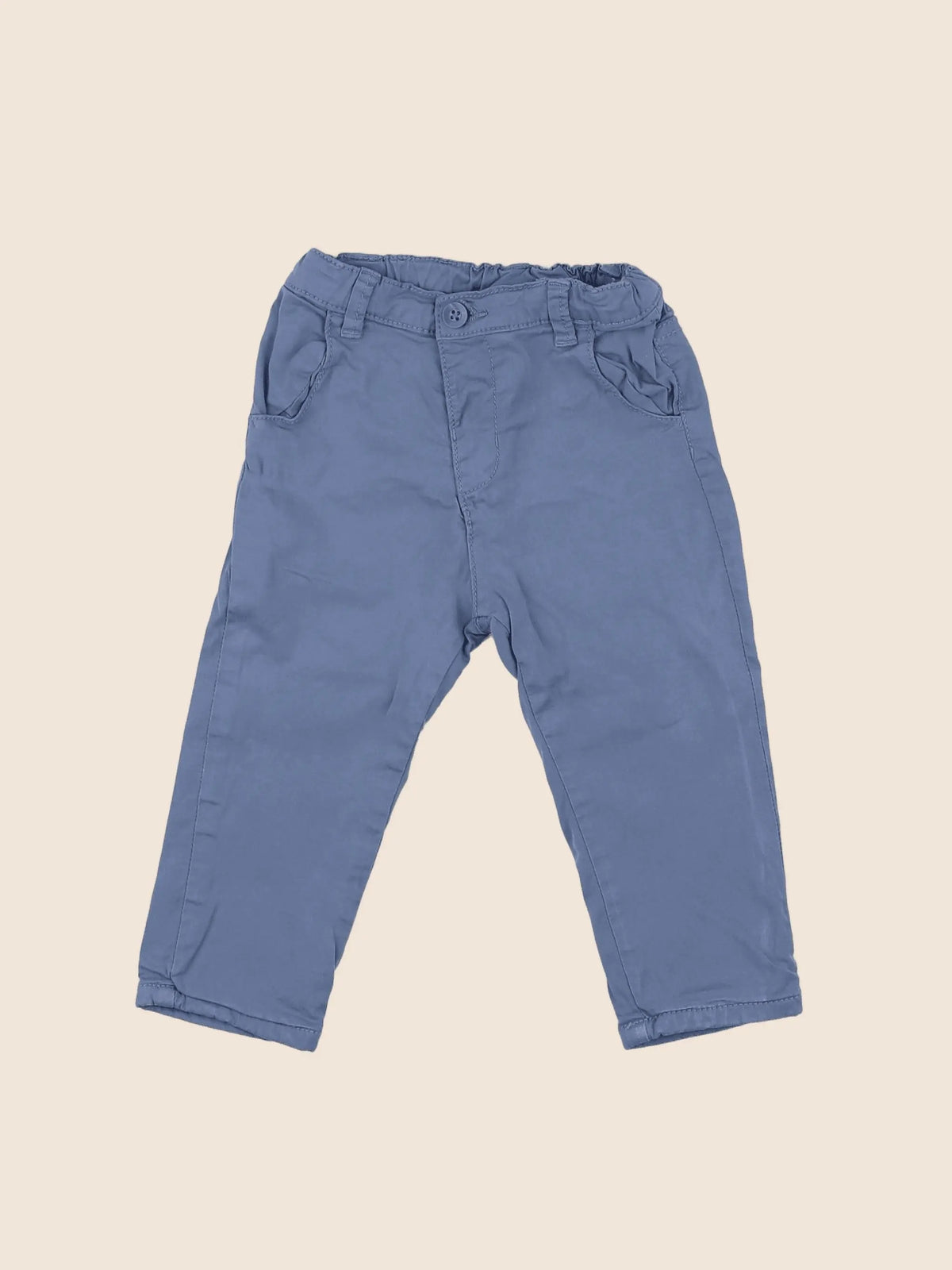 Mayoral - pantalon bleu - 12 mois