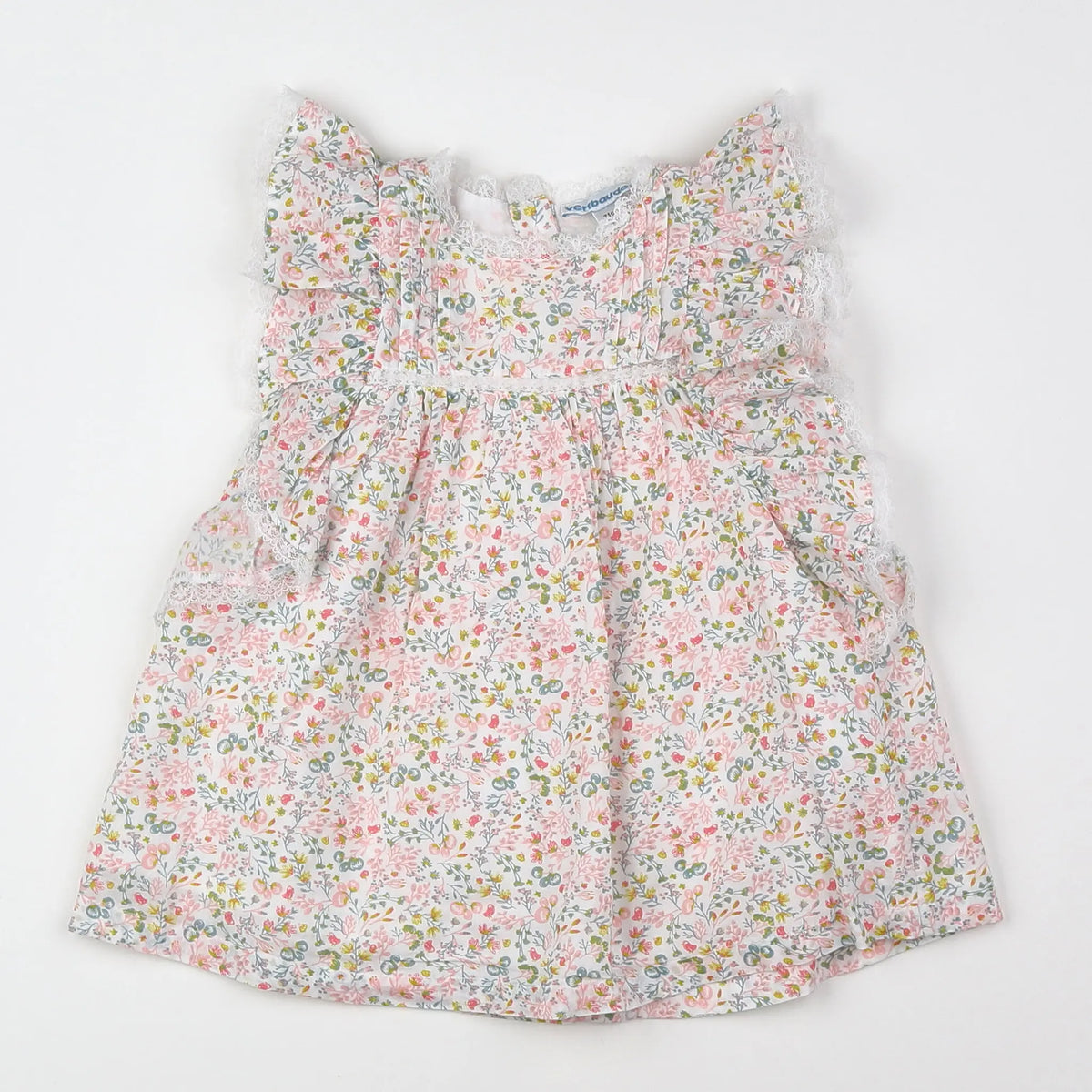 Vertbaudet - robe multicolore - 9 mois
