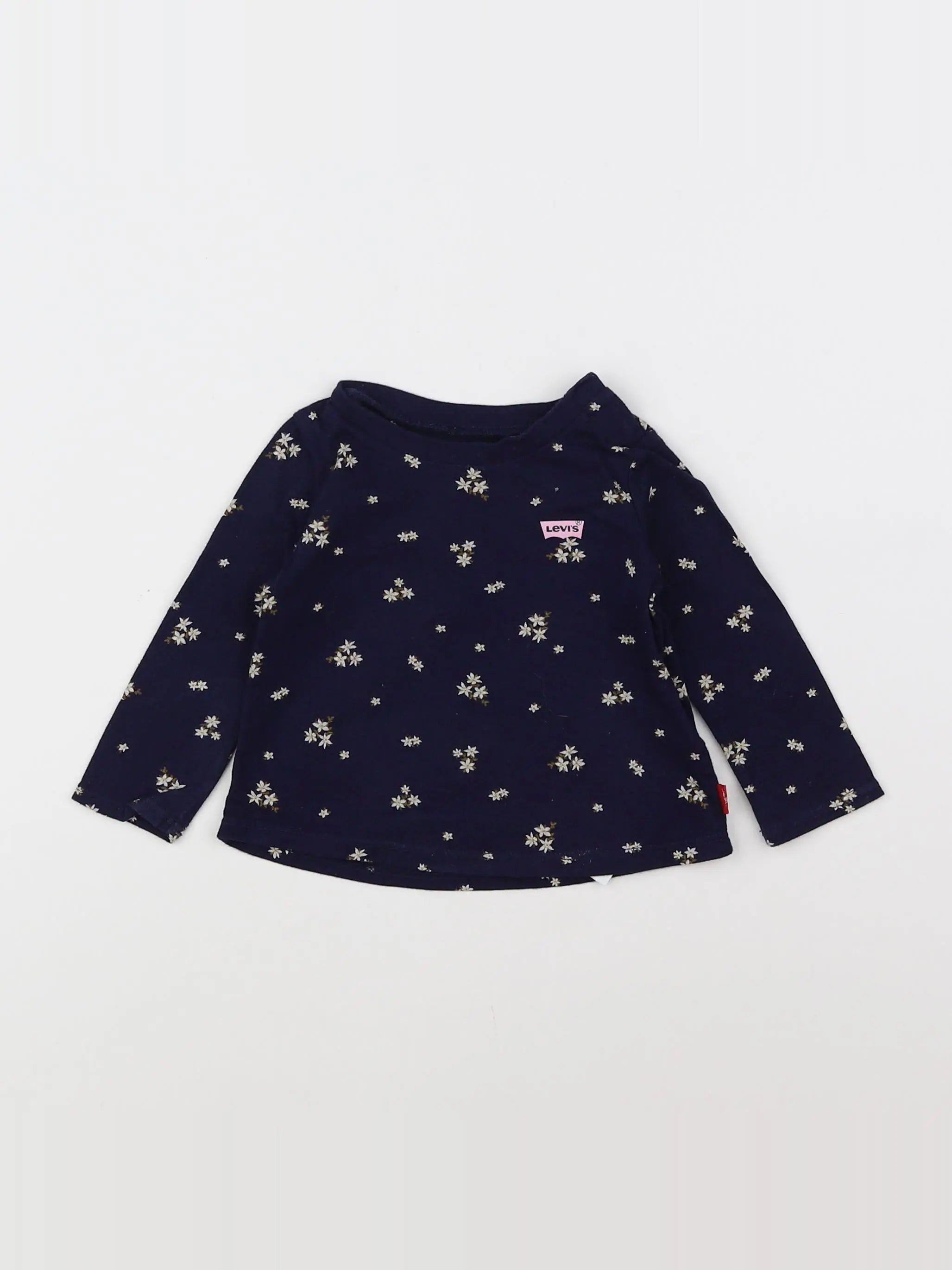Levi's - tee-shirt bleu - 6 mois