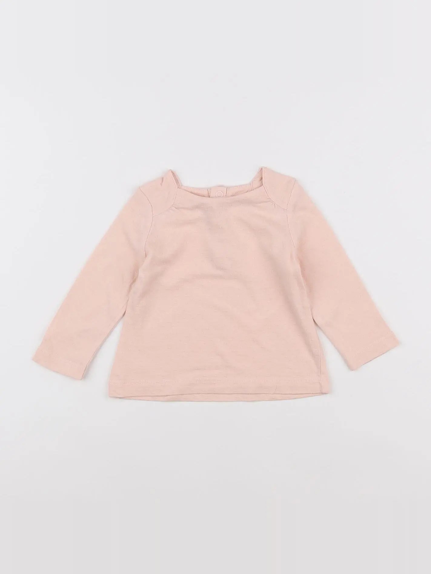 Natalys - tee-shirt rose - 9 mois