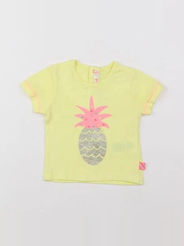 Billie Blush - tee-shirt jaune - 3 mois