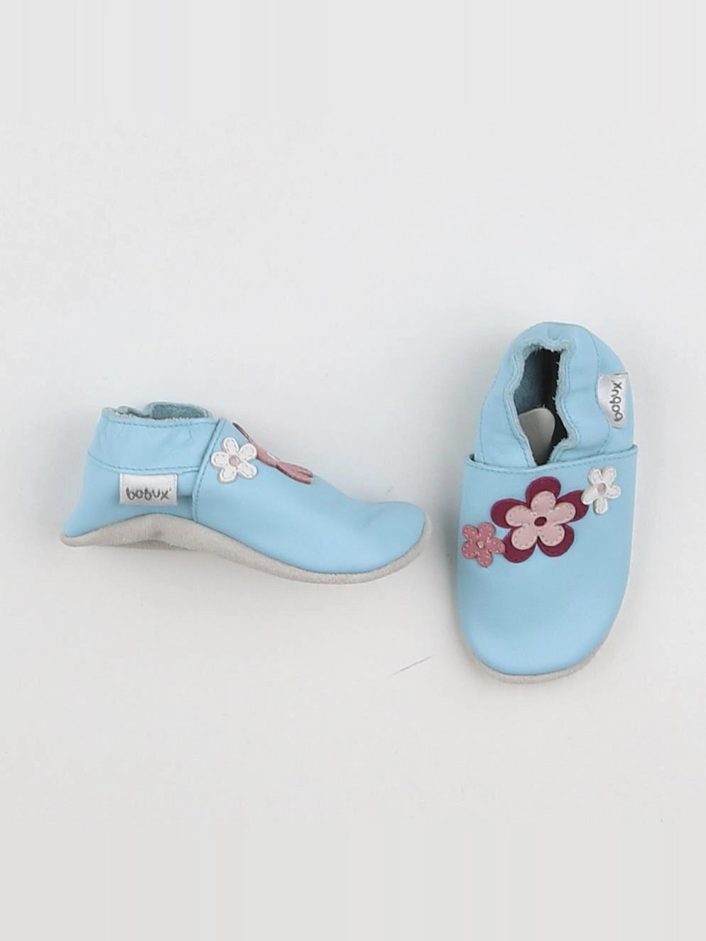 Bobux - chaussons bleu (état neuf) - pointure 19