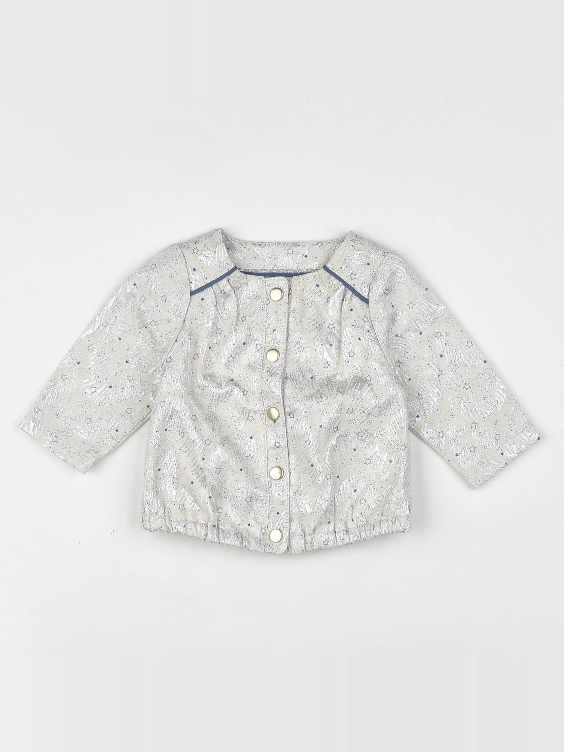 Tape à l'oeil - gilet beige, argent - 3 mois