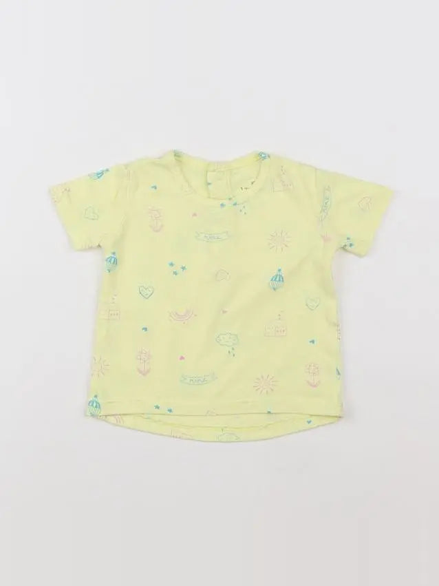 La Redoute - tee-shirt multicolore - 3 mois