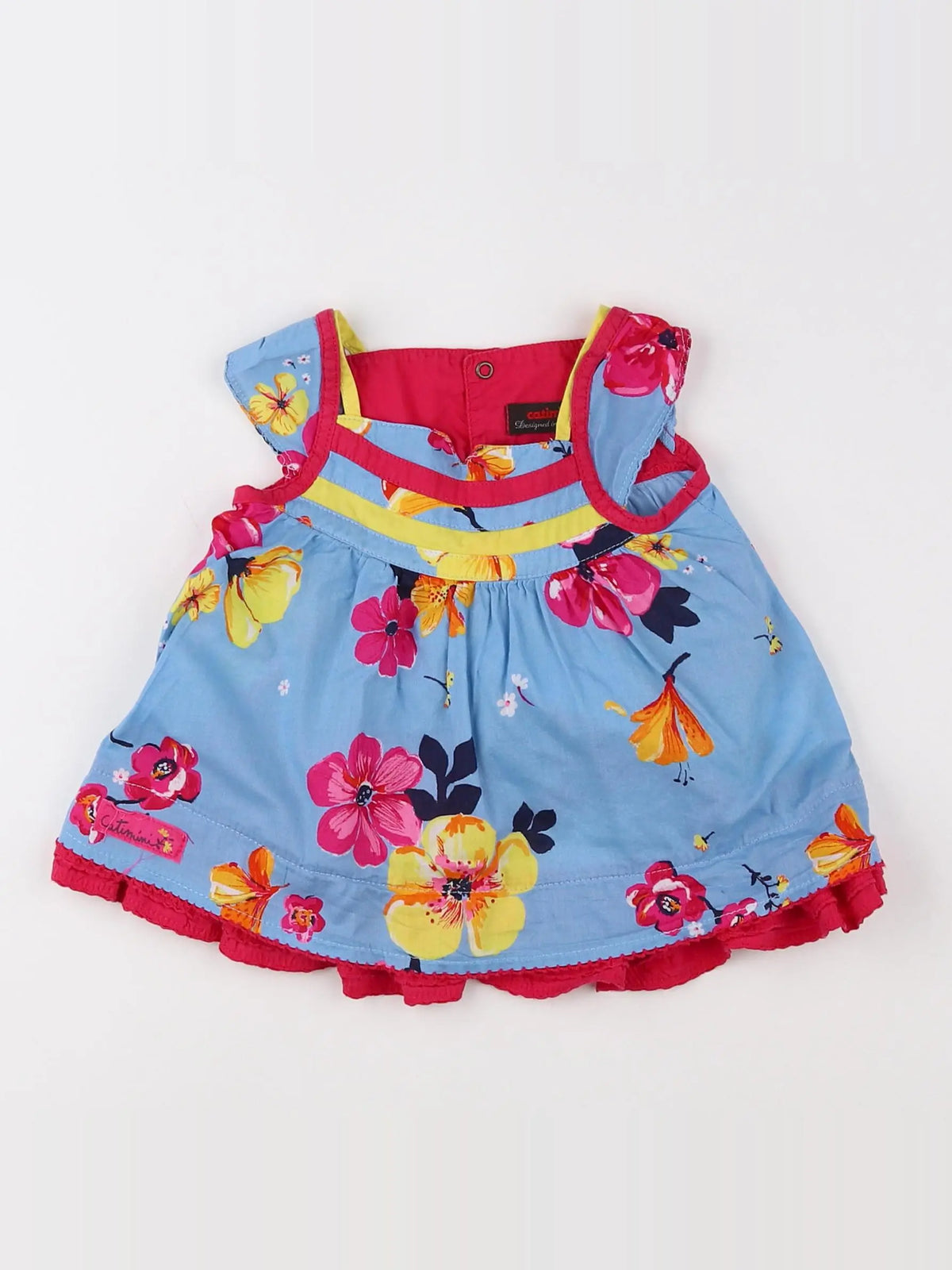 Catimini - blouse bleu - 18 mois