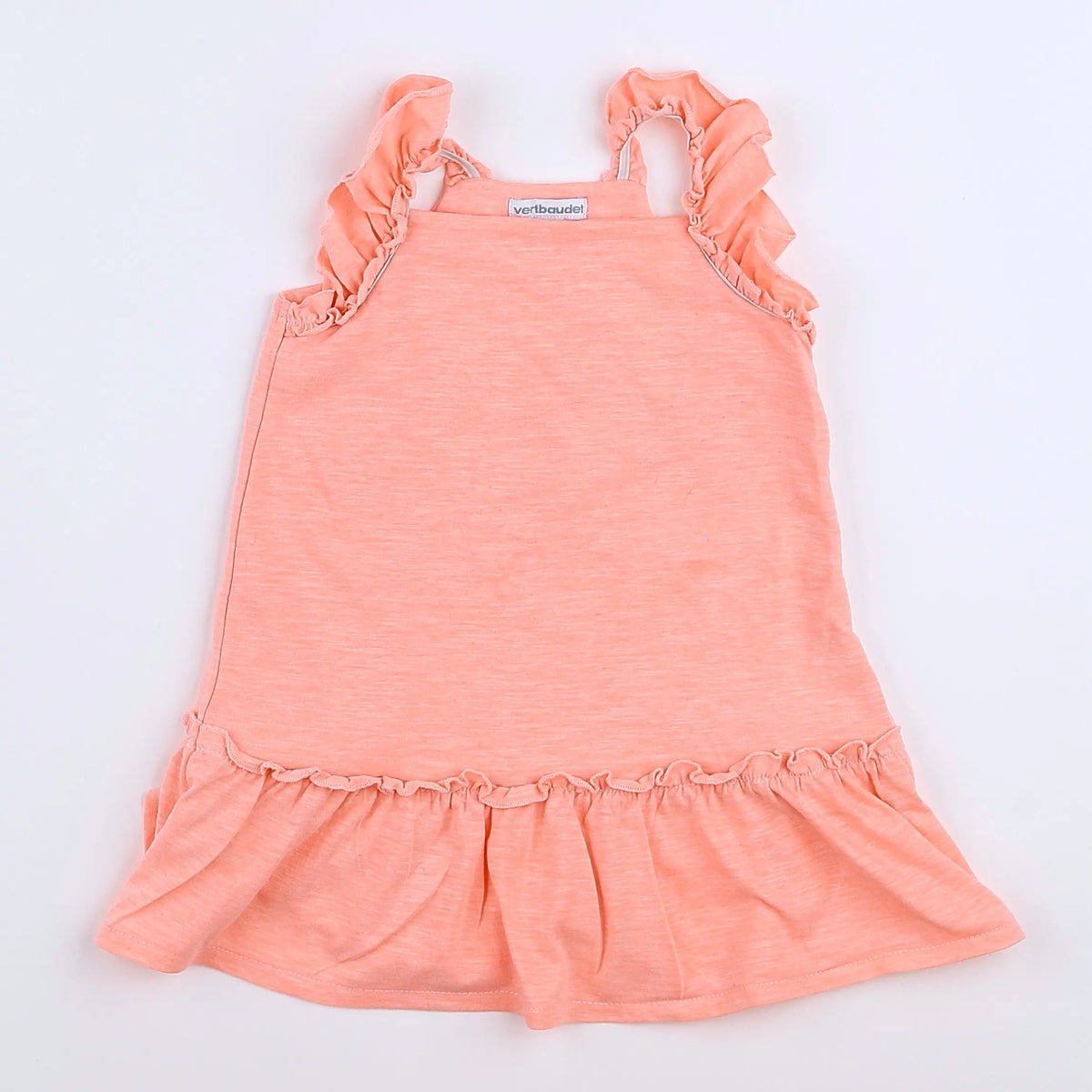 Vertbaudet - robe orange - 2 ans