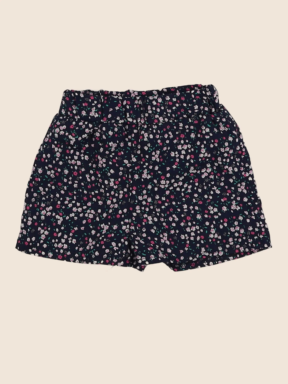 Little Cigogne - short bleu - 12 mois