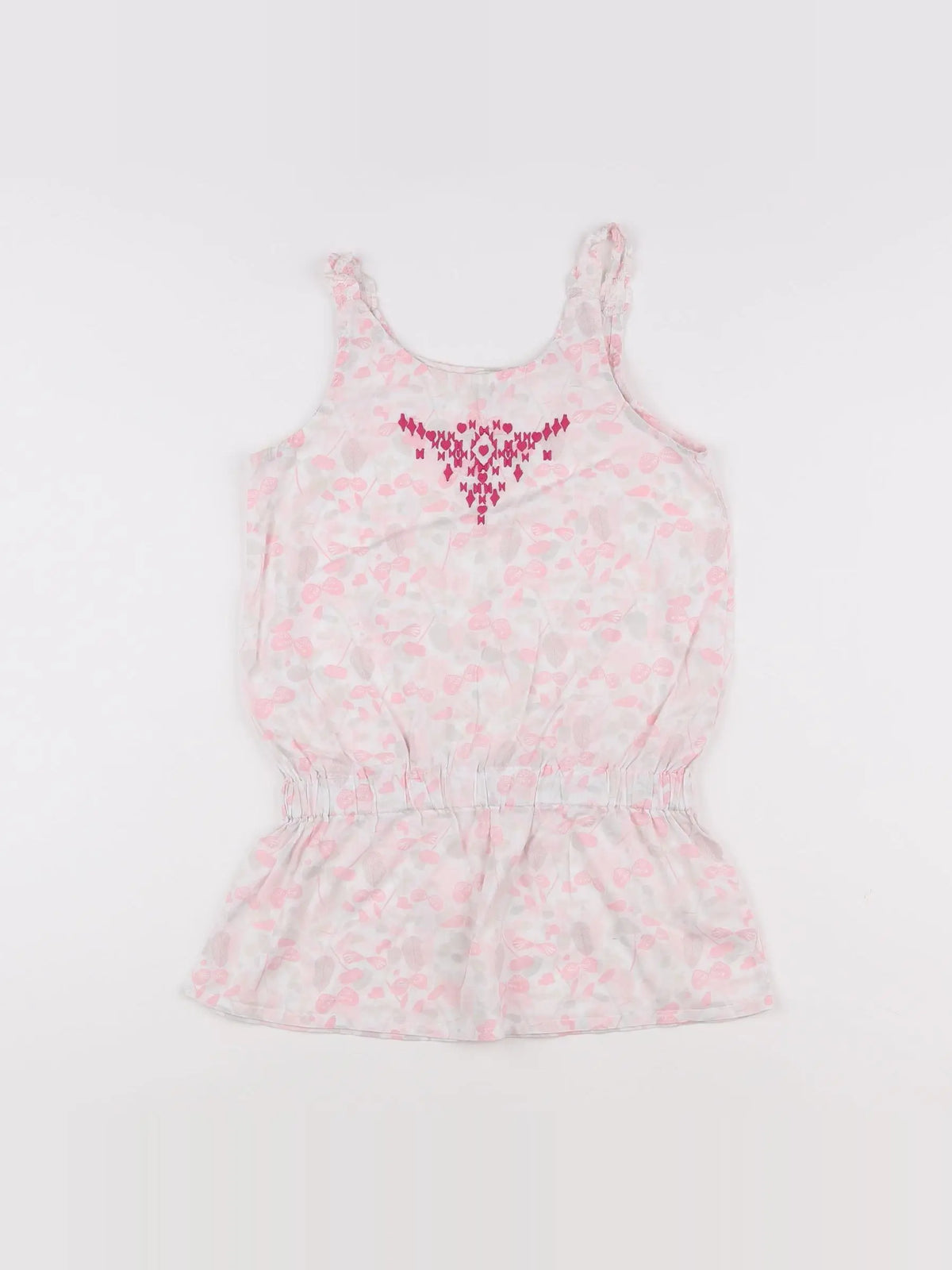 Vertbaudet - robe blanc - 6 ans