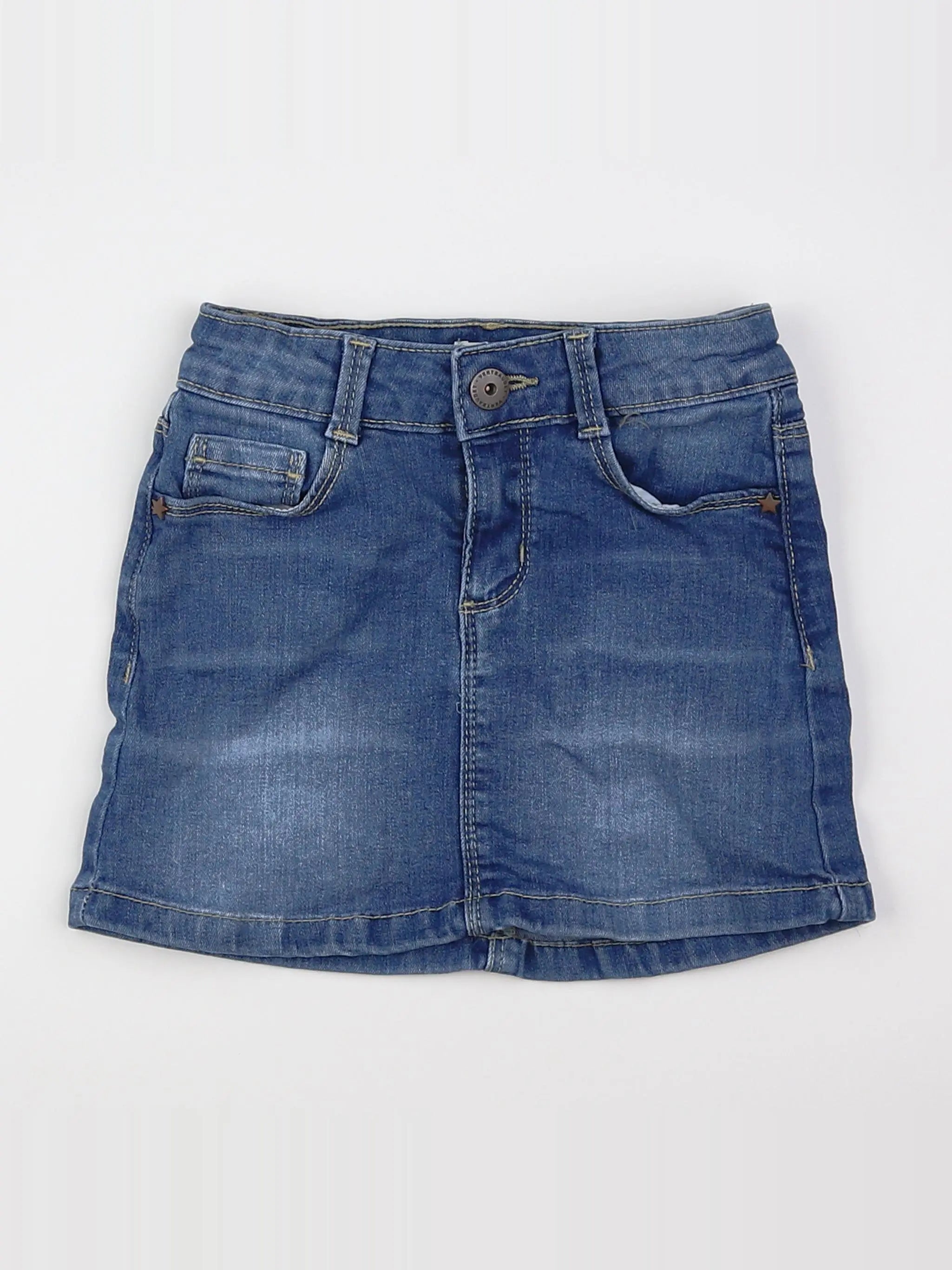 Vertbaudet - jupe bleu - 4 ans