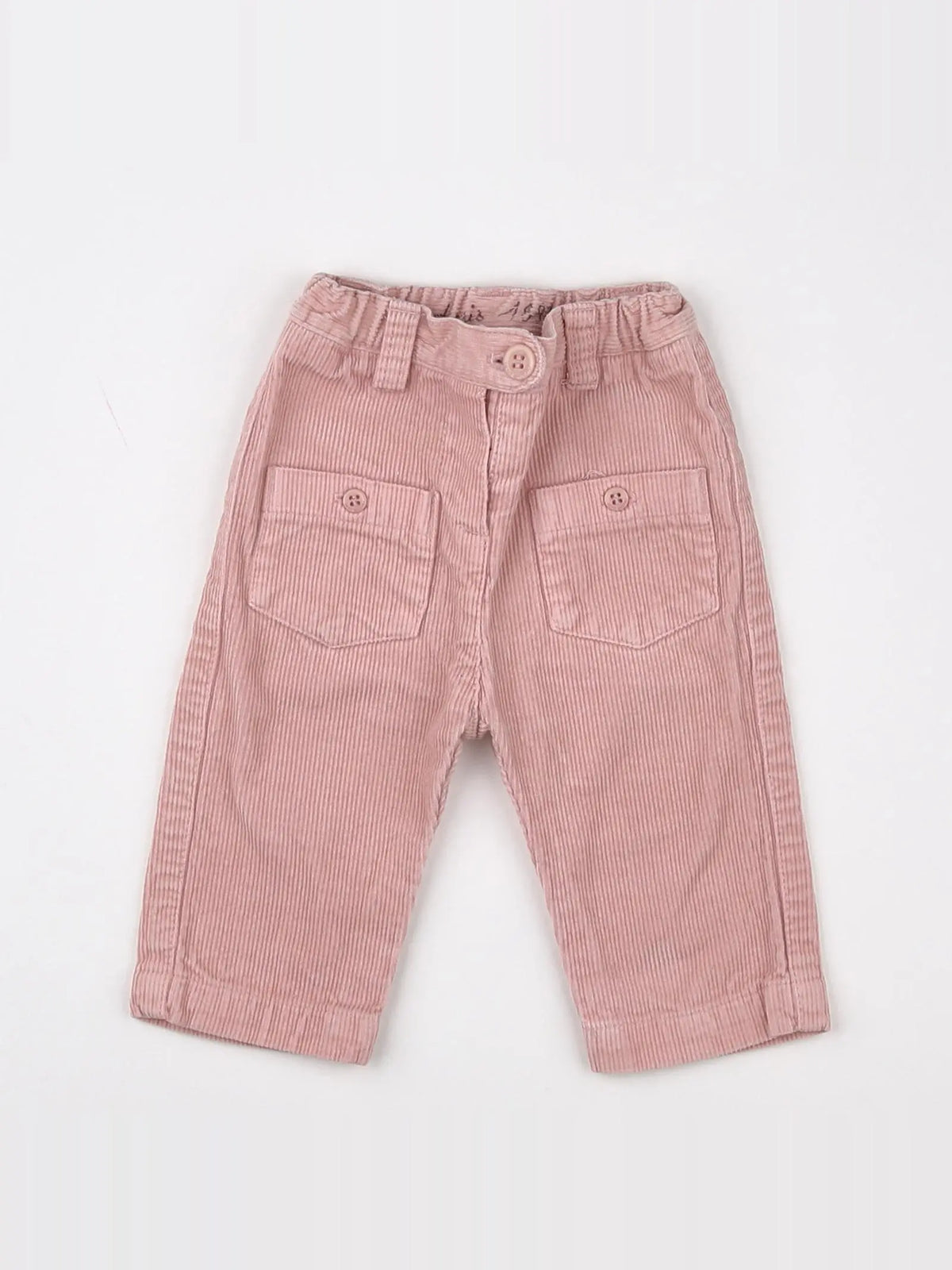 Petit Bateau - pantalon rose - 3 mois
