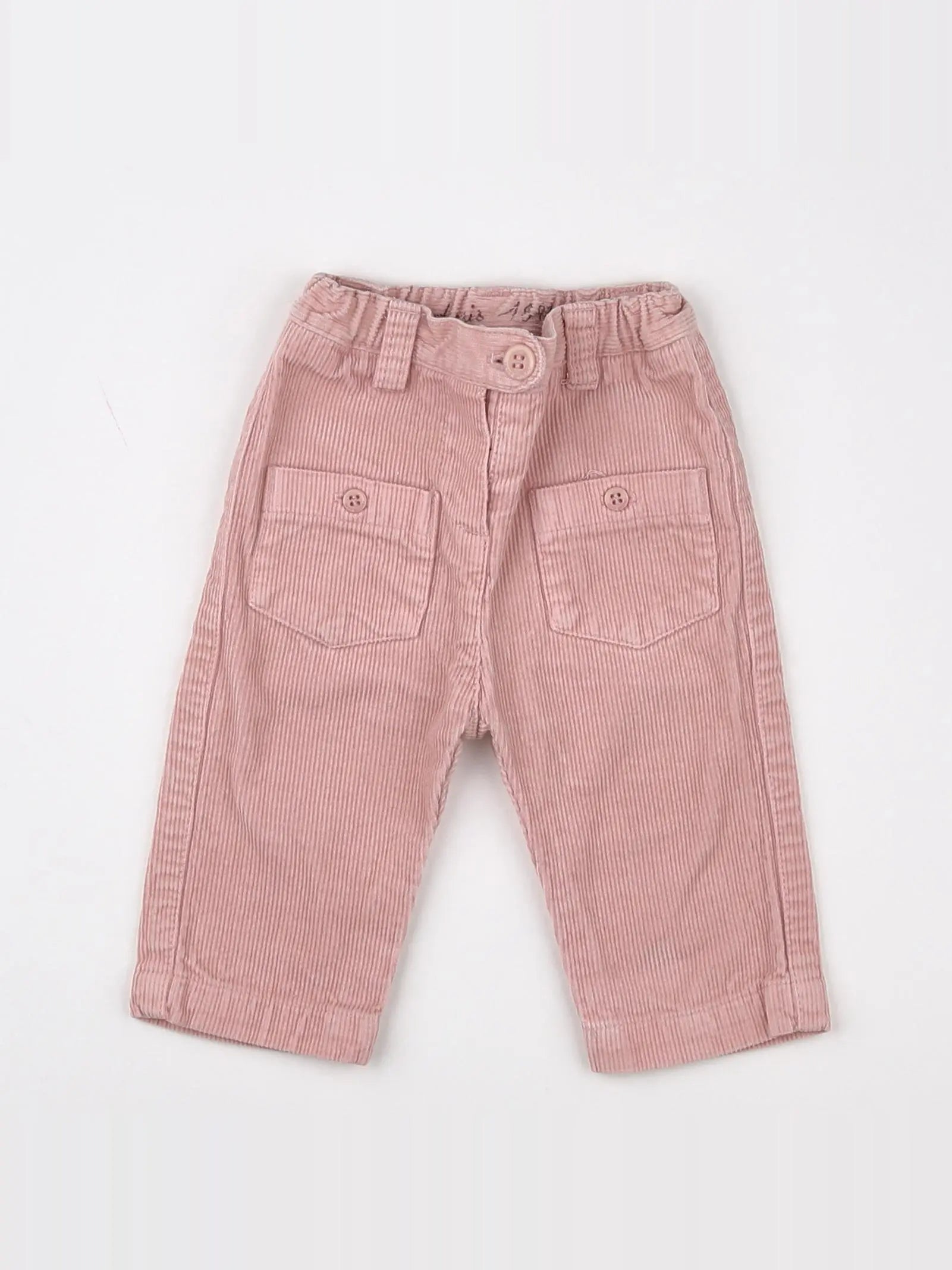 Petit Bateau - pantalon rose - 3 mois