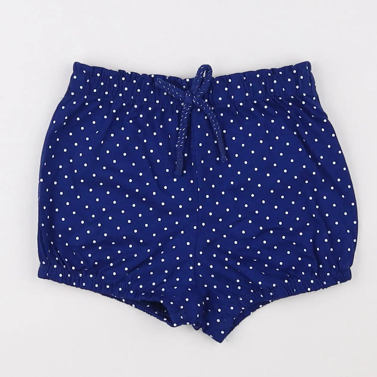 Vertbaudet - short bleu (état neuf) - 9 mois