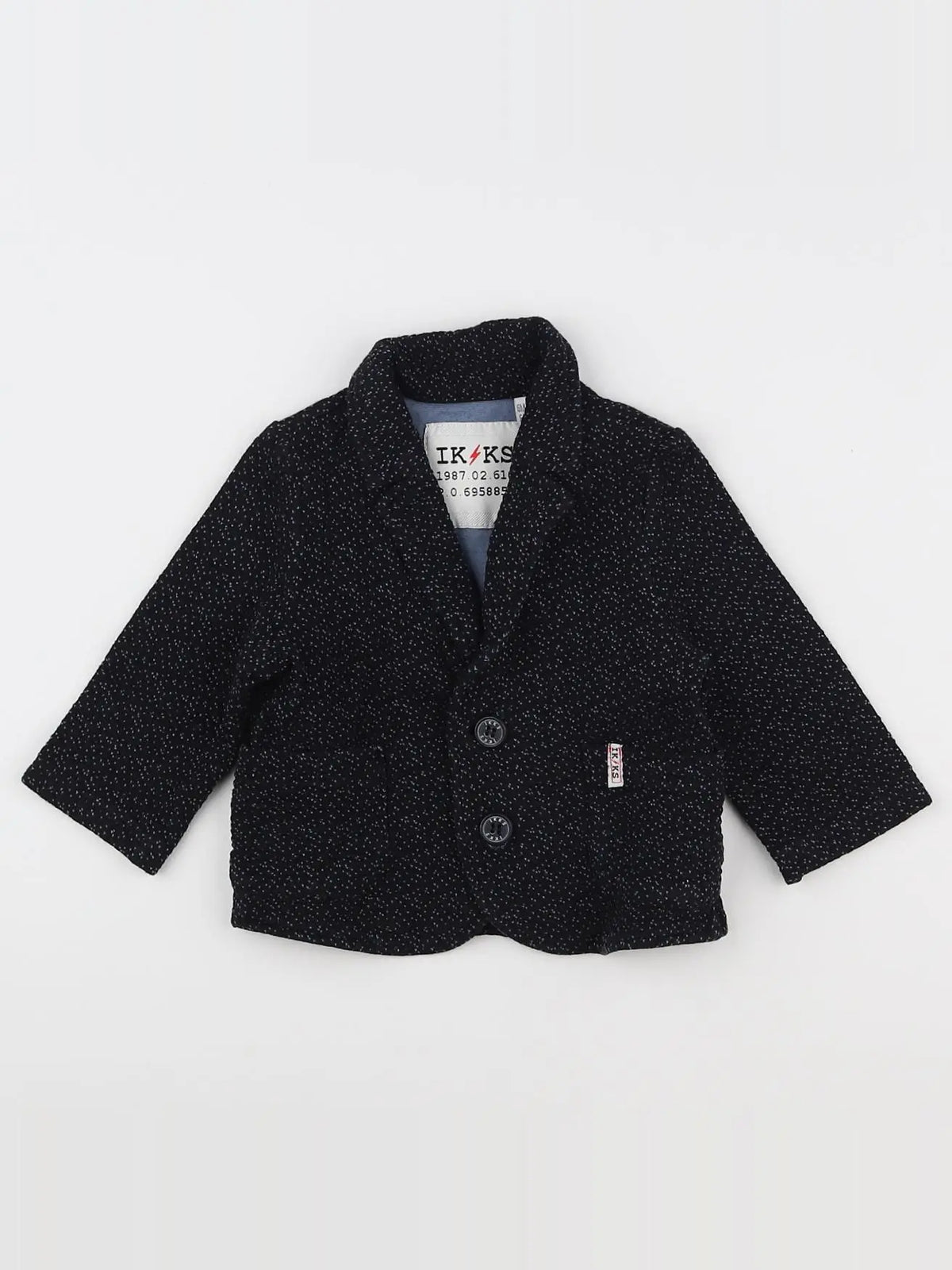 IKKS - veste noir - 6 mois