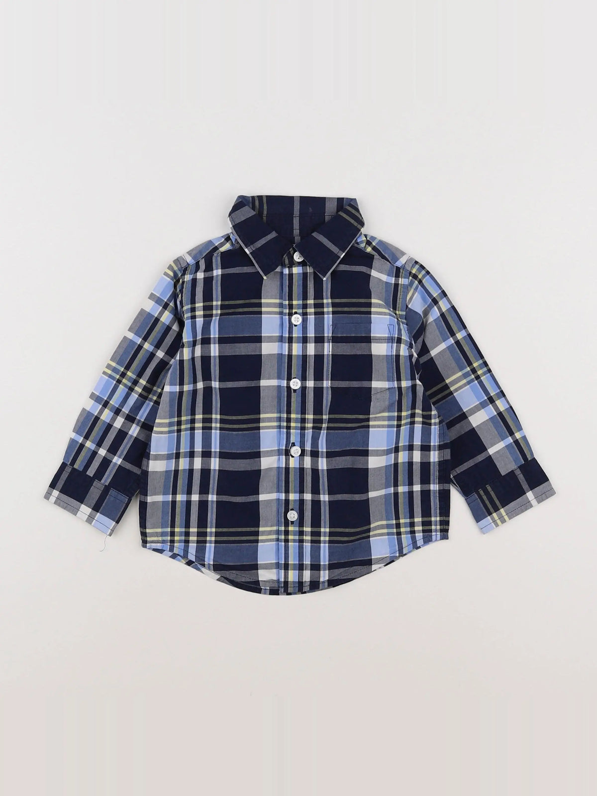 Janie and Jack - chemise bleu, multicolore - 12/18 mois