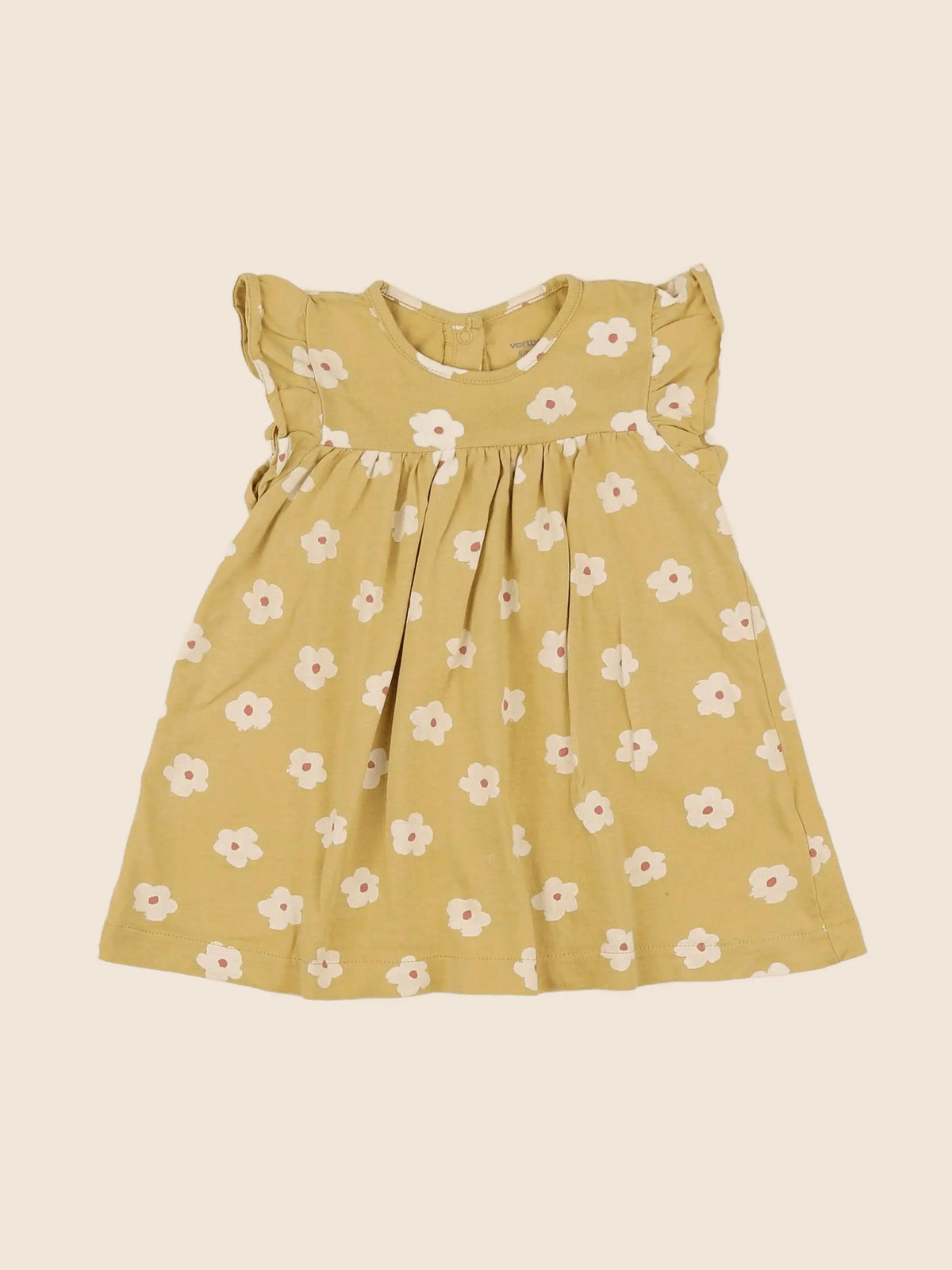 Vertbaudet - robe jaune - 6 mois