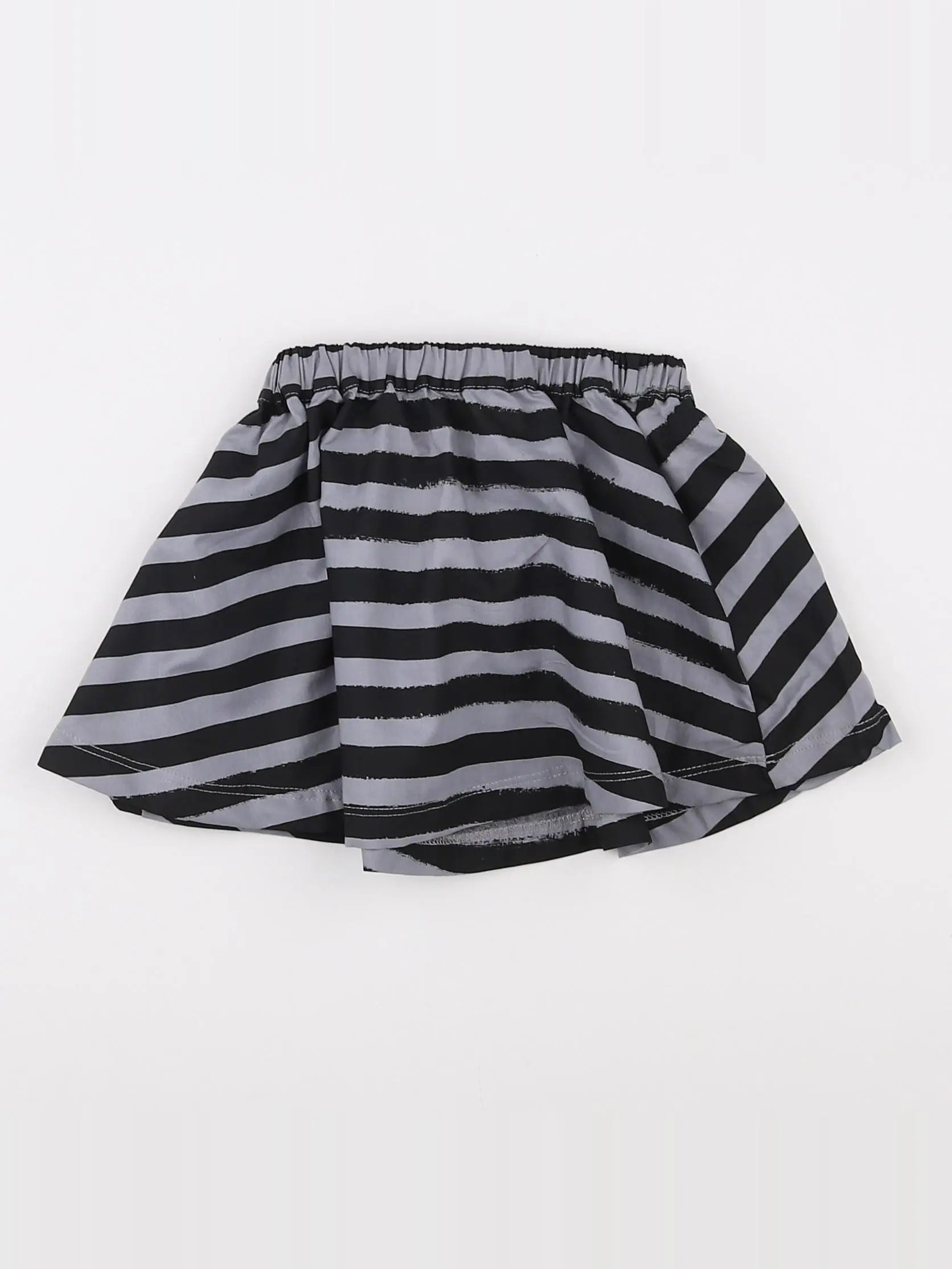 Bobo Choses - jupe gris, noir (état neuf) - 12 mois