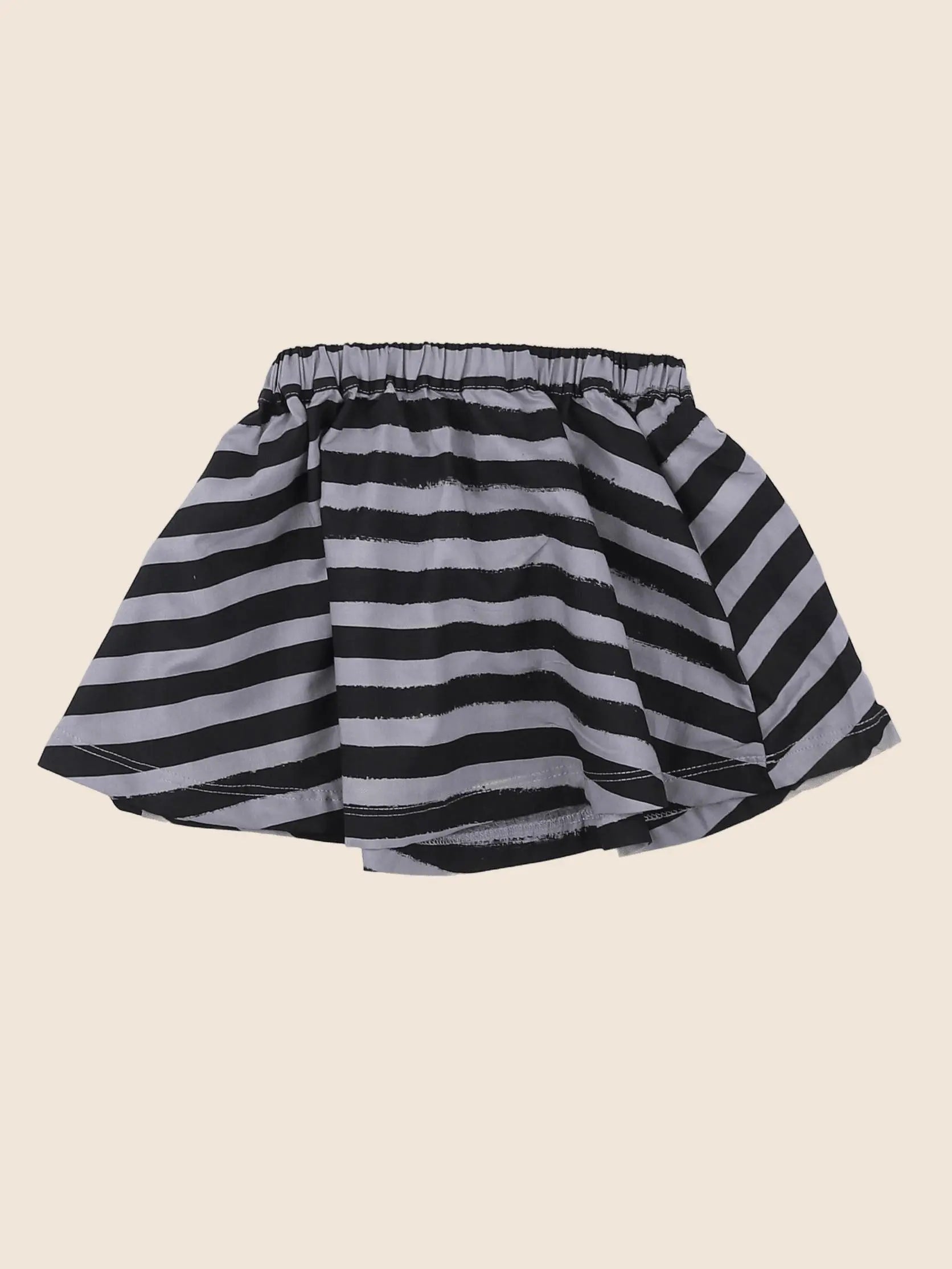 Bobo Choses - jupe gris, noir (état neuf) - 12 mois