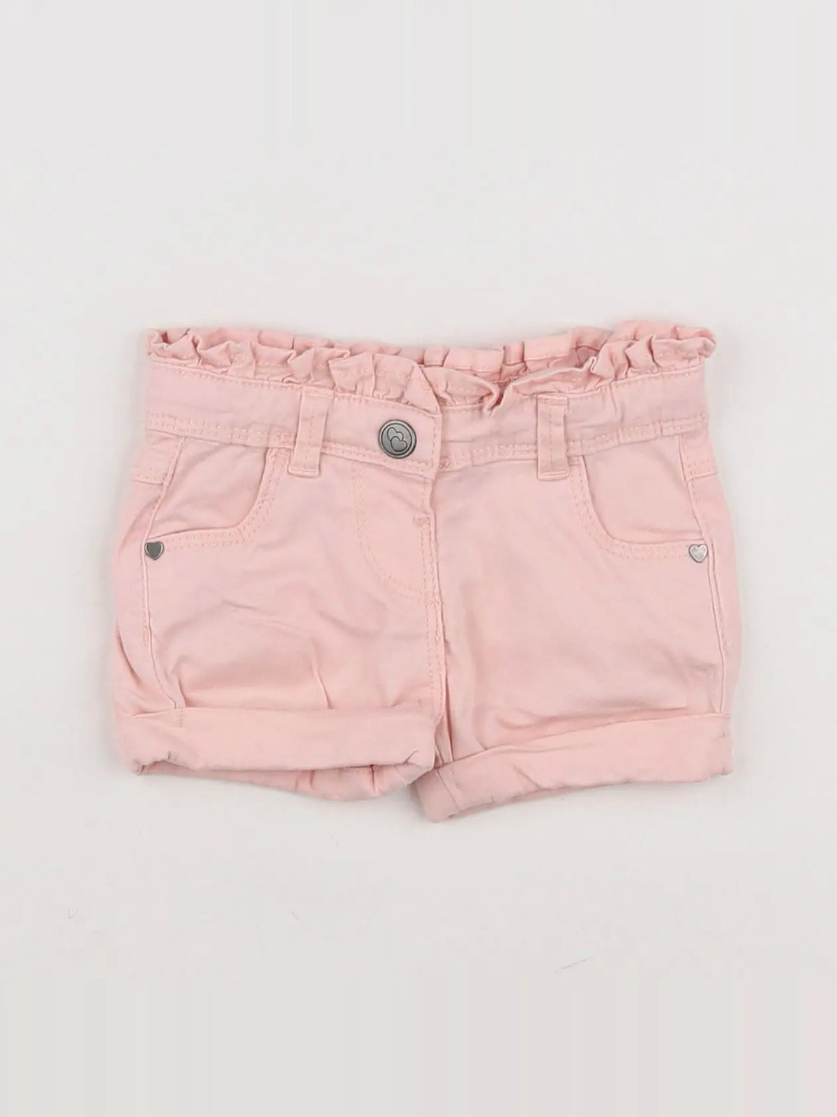 Tape à l'oeil - short rose - 6 mois