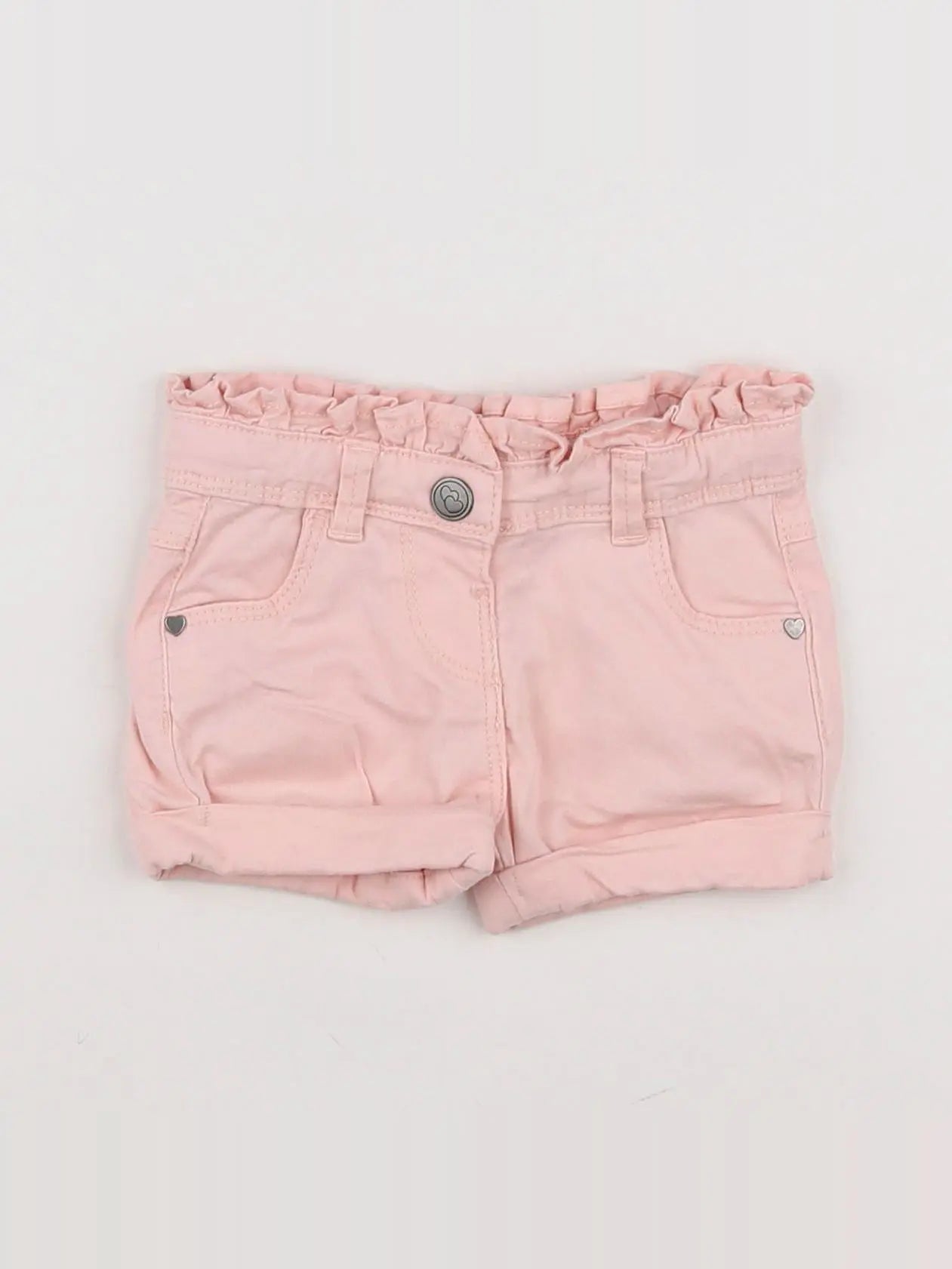Tape à l'oeil - short rose - 6 mois