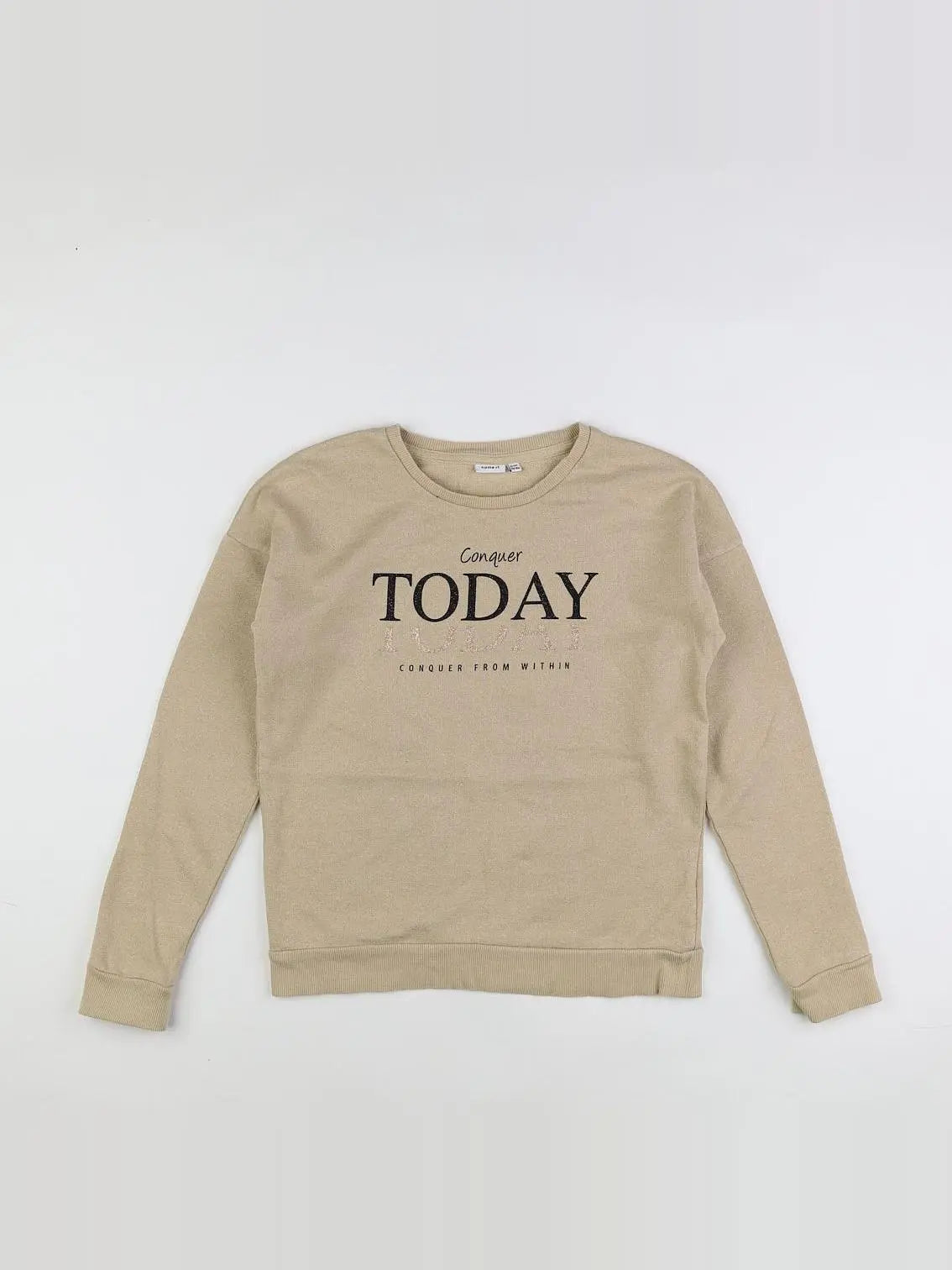 Name it - sweat beige - 13/14 ans