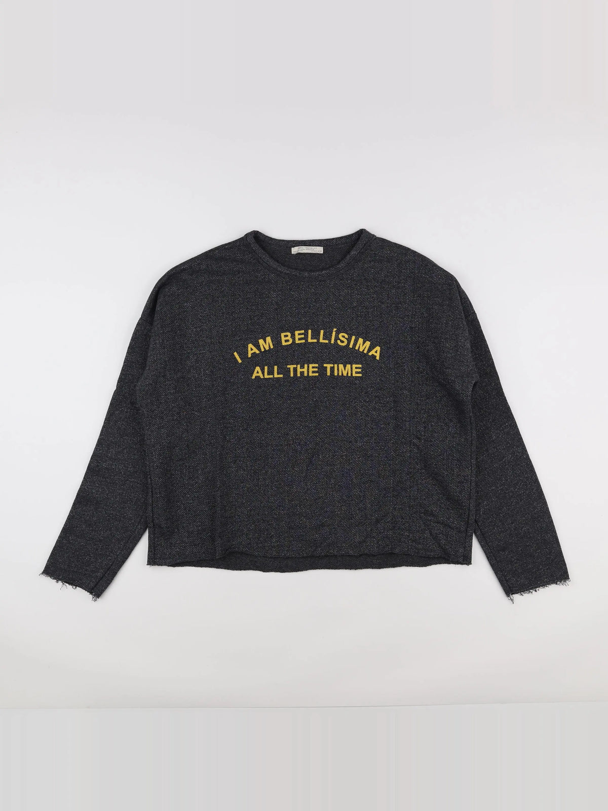 Zara - pull gris - 12 ans