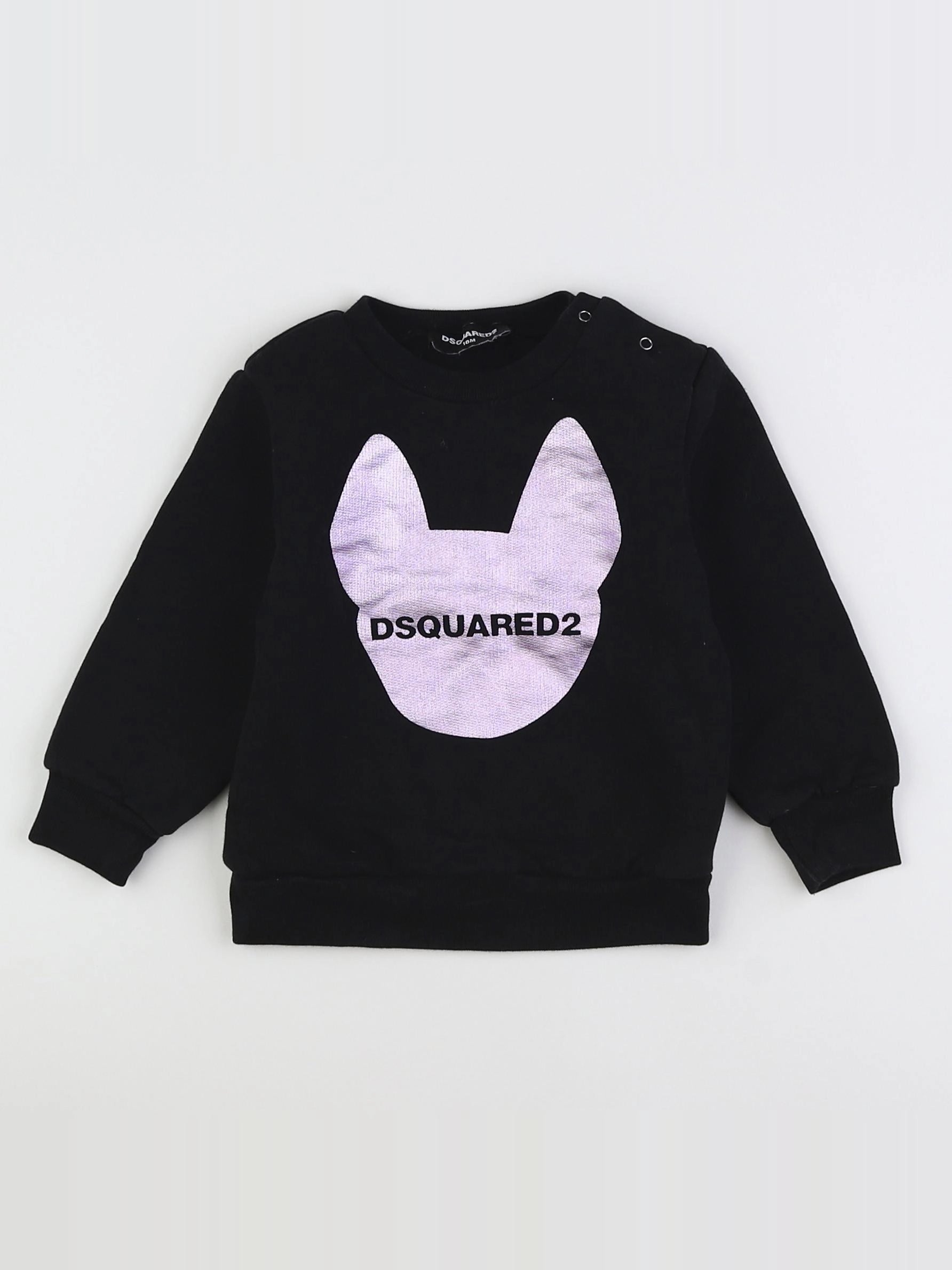 Dsquared2 - sweat noir - 18 mois