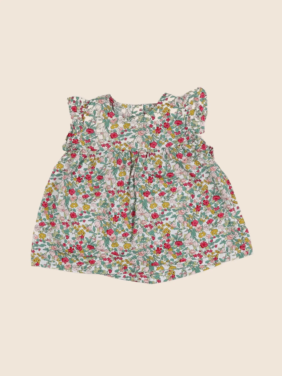 Vertbaudet - blouse multicolore - 12 mois