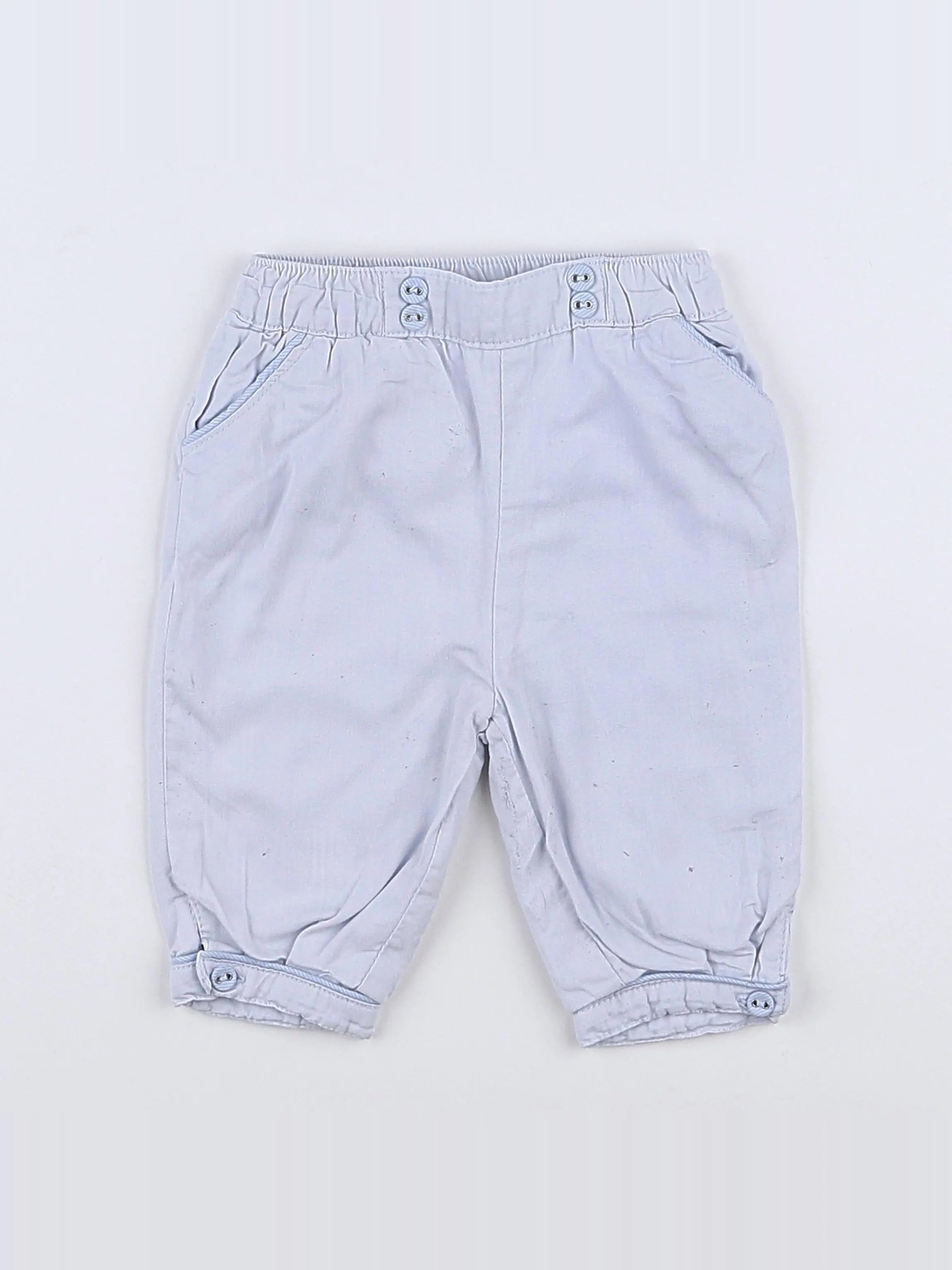 Cyrillus - pantalon bleu - 1 mois