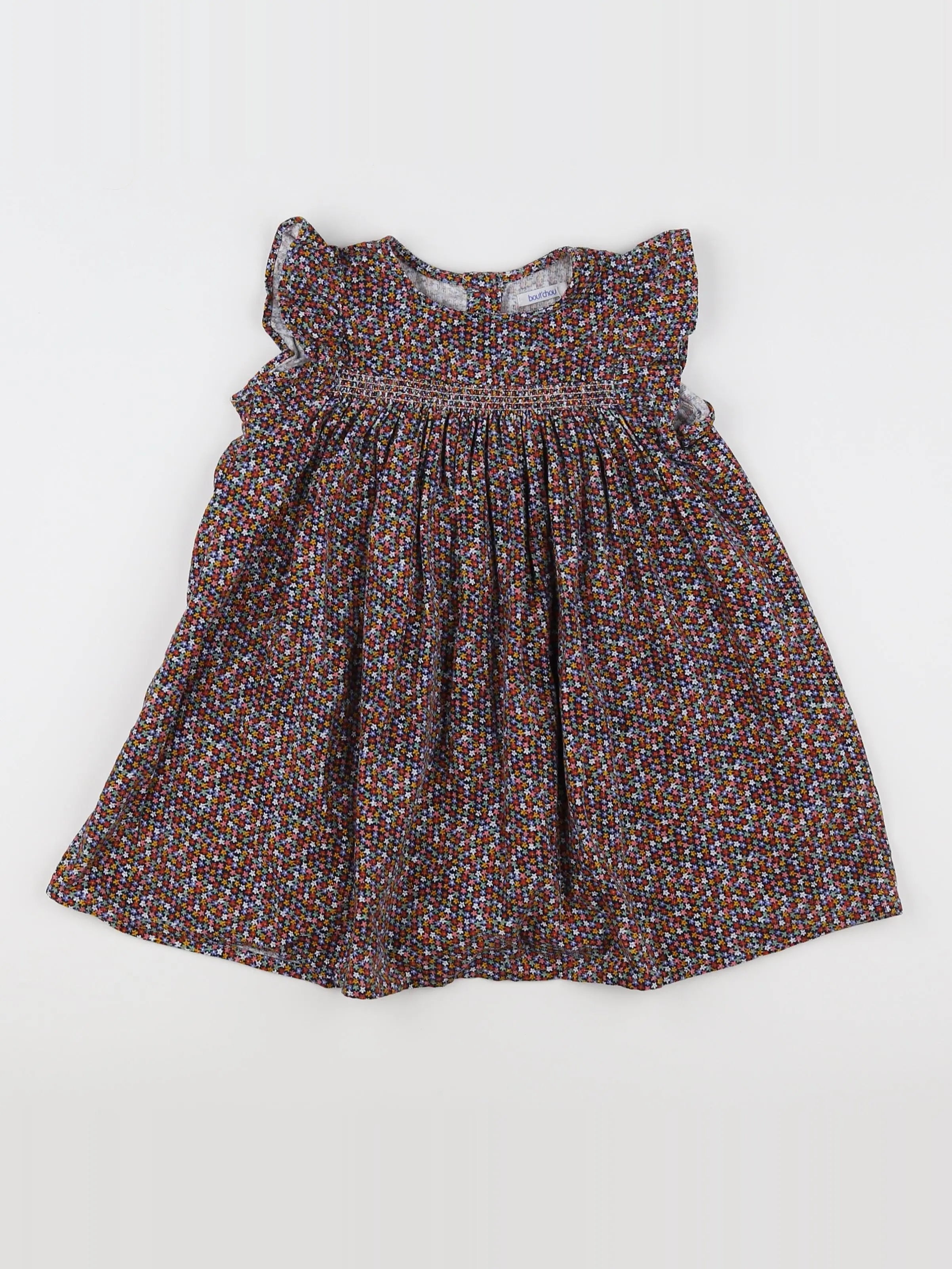 Boutchou - robe multicolore - 2 ans