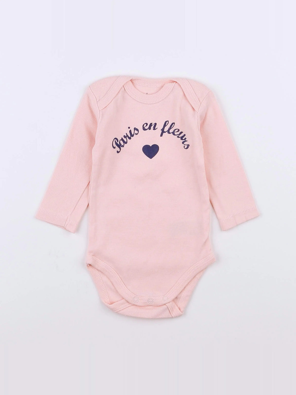 La Redoute - body rose - 3 mois