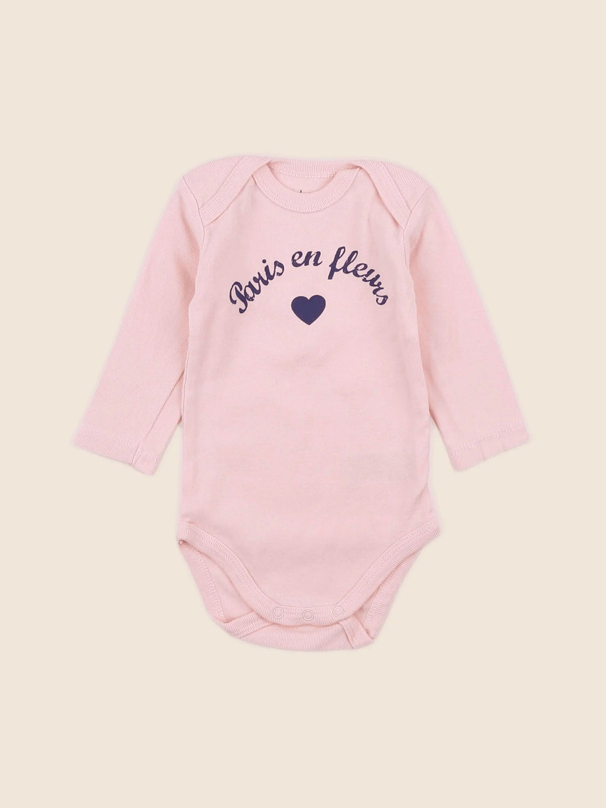 La Redoute - body rose - 3 mois