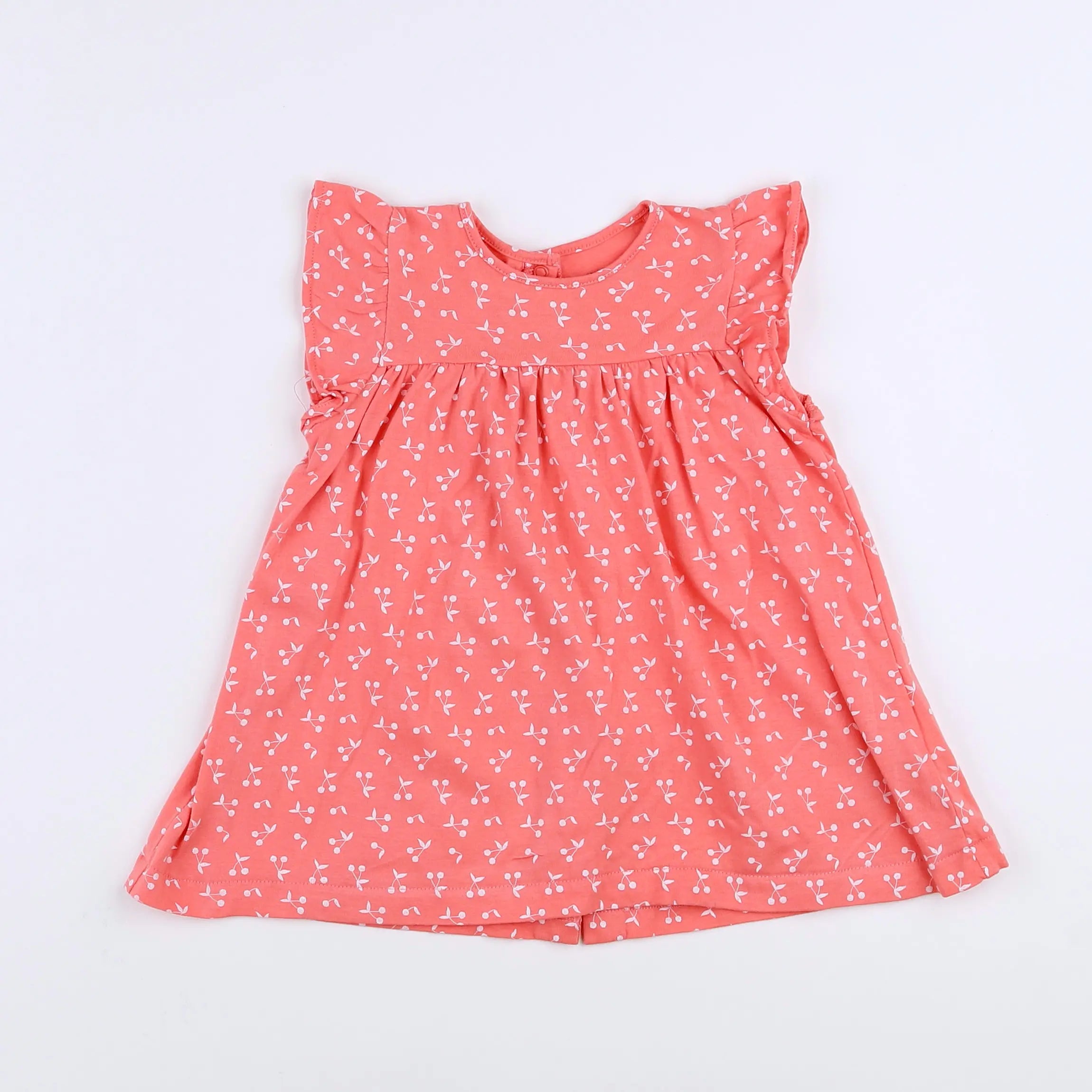 Vertbaudet - robe rose - 12 mois