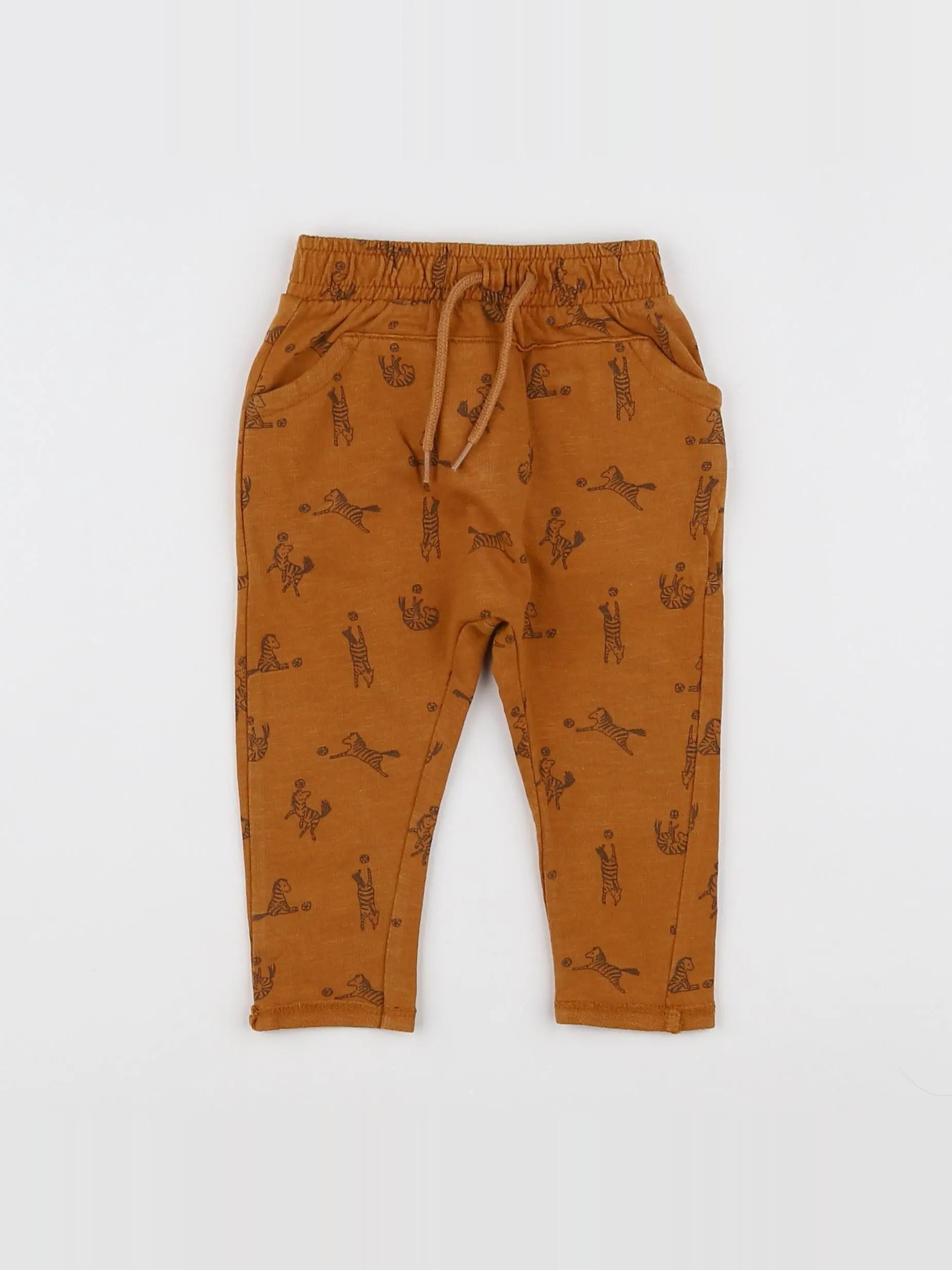 Vertbaudet - jogging marron - 6 mois