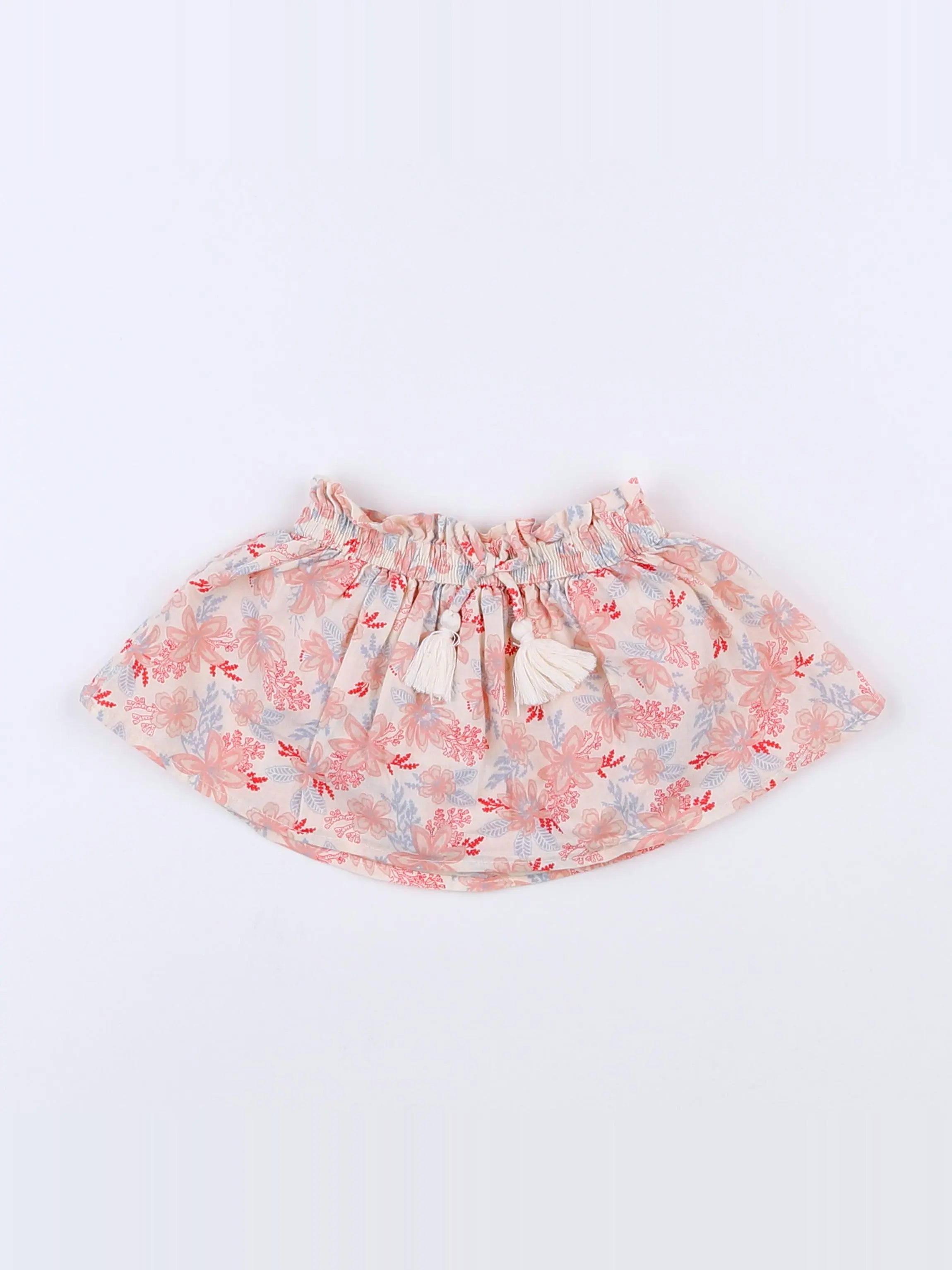 Vertbaudet - jupe short multicolore - 3 mois