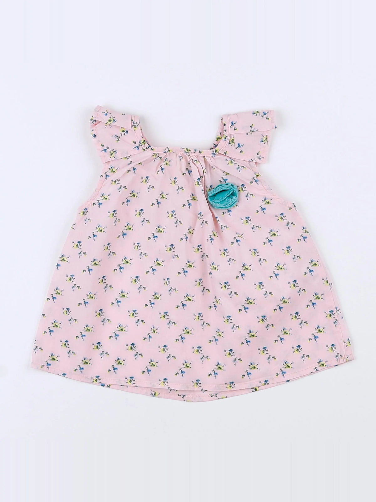 Zara - blouse rose - 9/12 mois