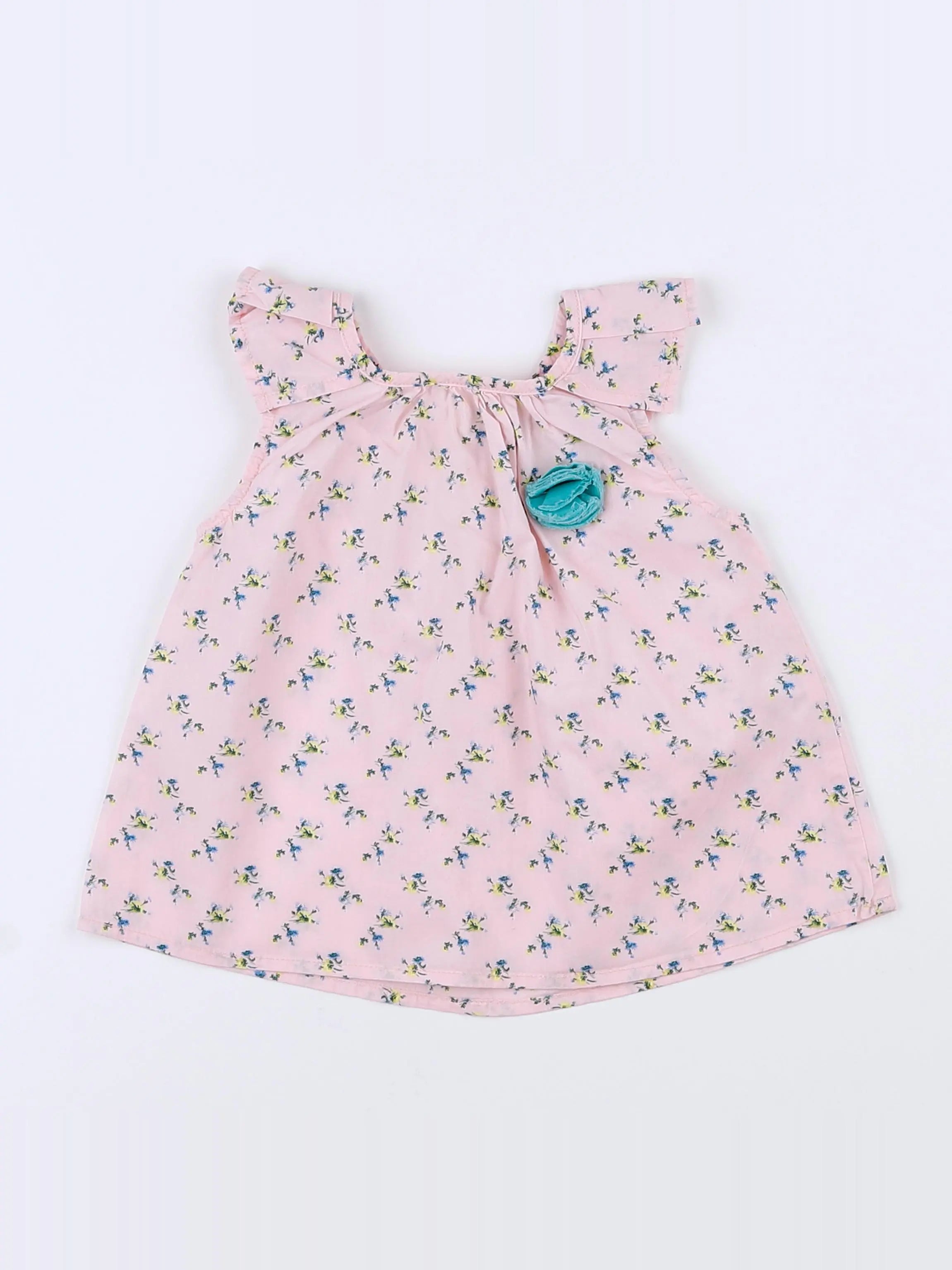 Zara - blouse rose - 9/12 mois