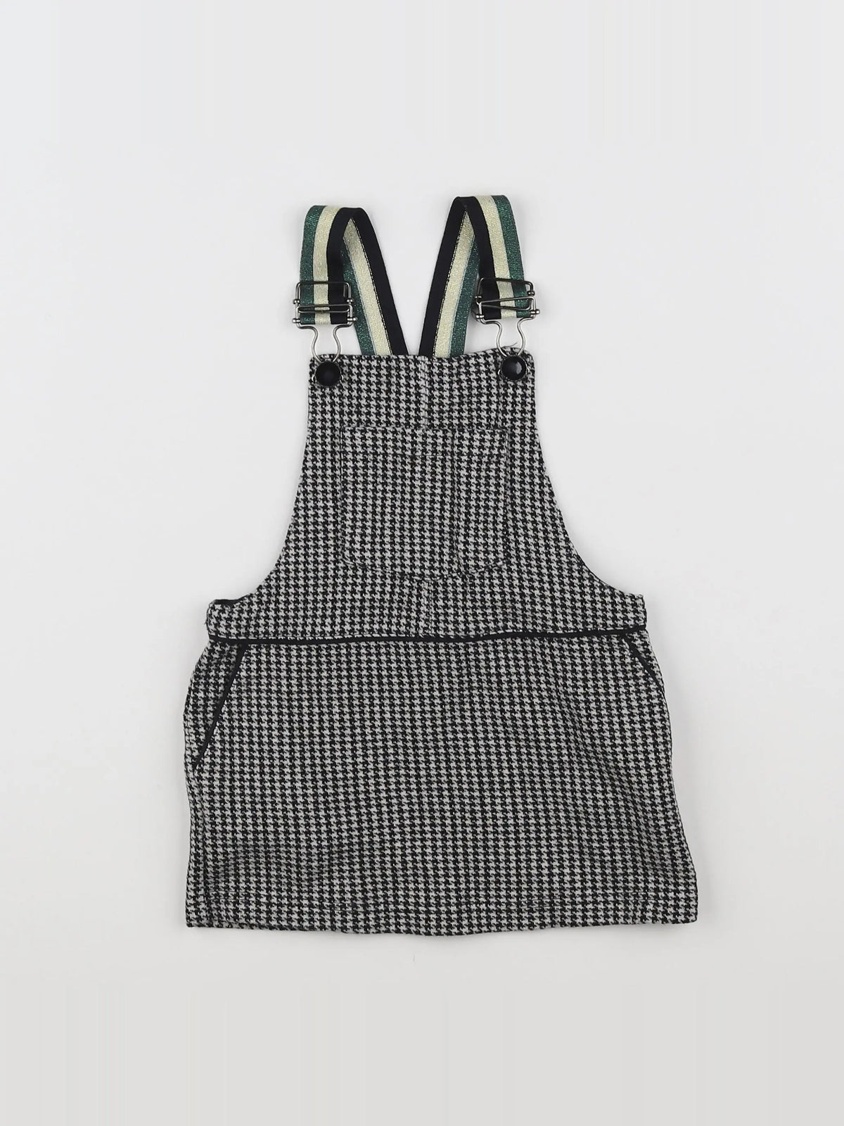 Catimini - robe blanc, noir - 2 ans