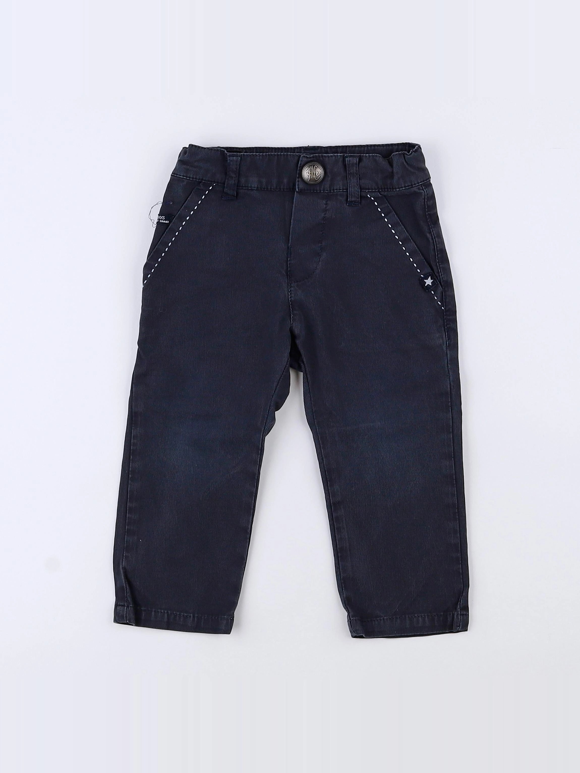 IKKS - pantalon gris - 12 mois