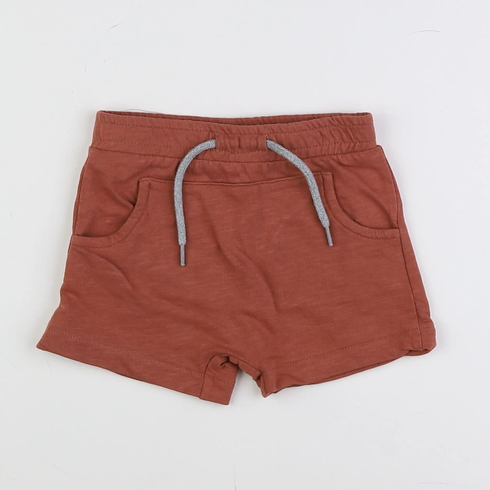 Vertbaudet - short marron - 12 mois