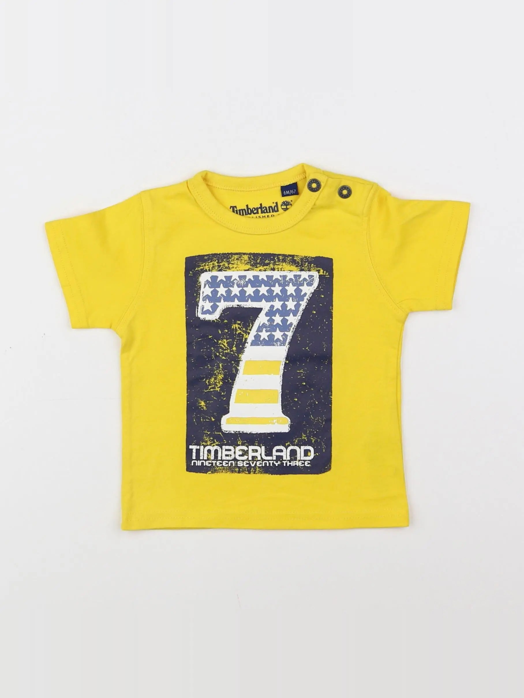 Timberland - tee-shirt jaune - 6 mois