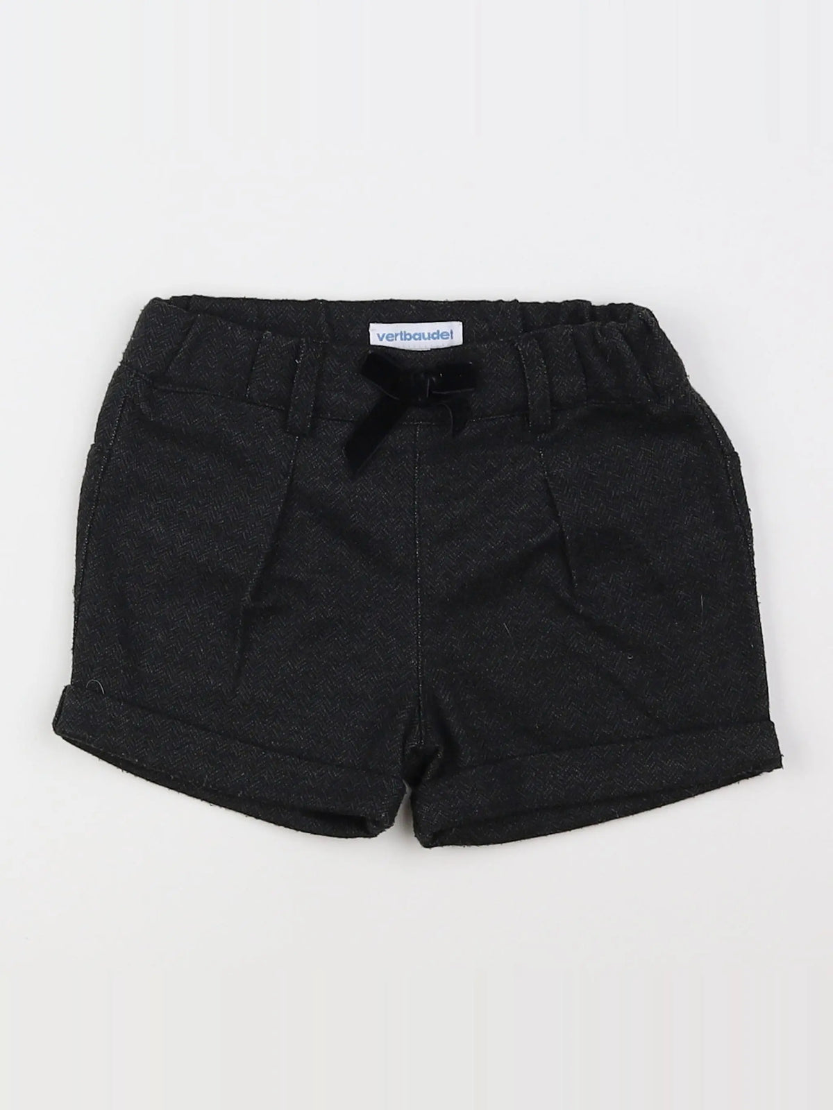 Vertbaudet - short gris - 18 mois