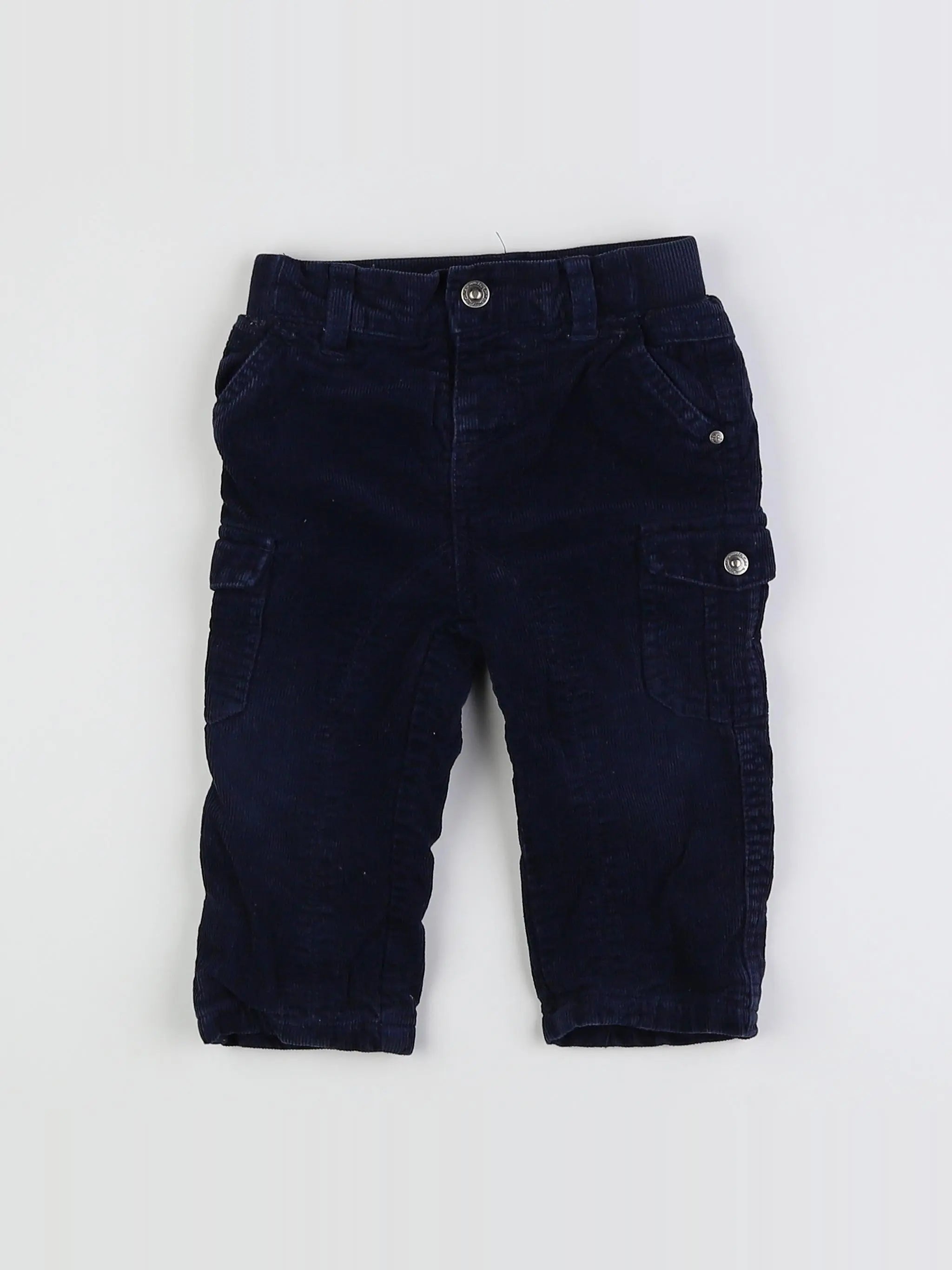 Cadet Rousselle - pantalon bleu - 12 mois