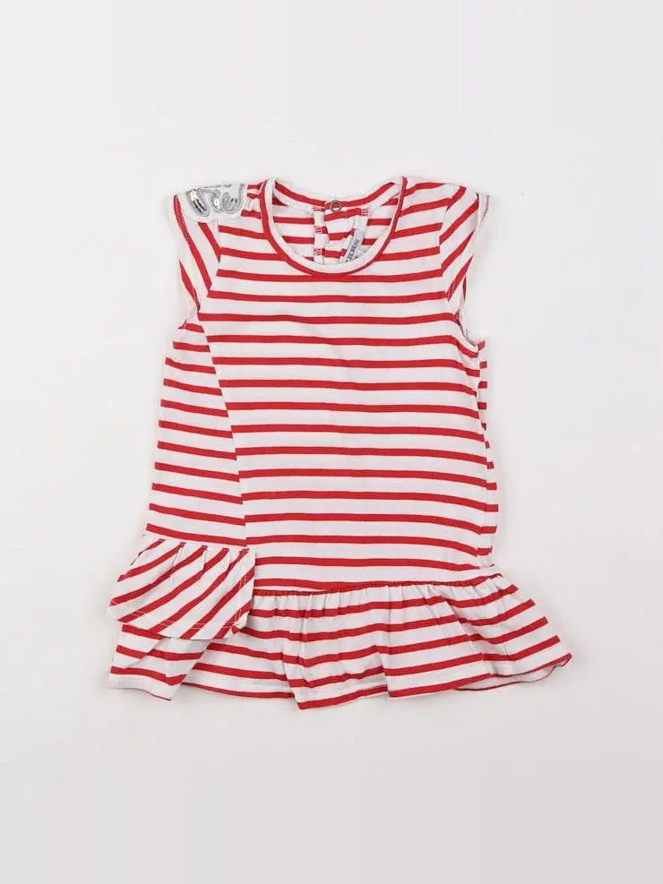 IKKS - robe rouge - 12 mois