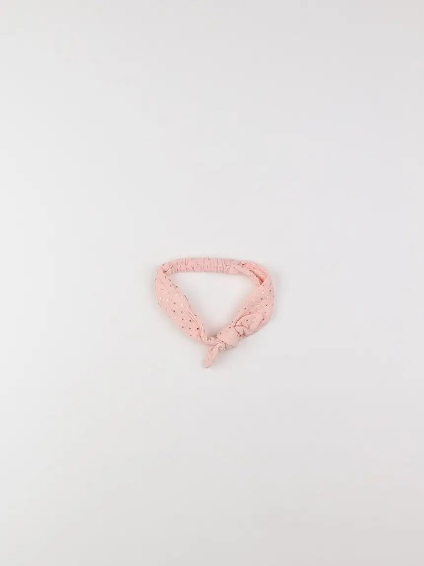 Vertbaudet - bandeau rose - 12/18 mois
