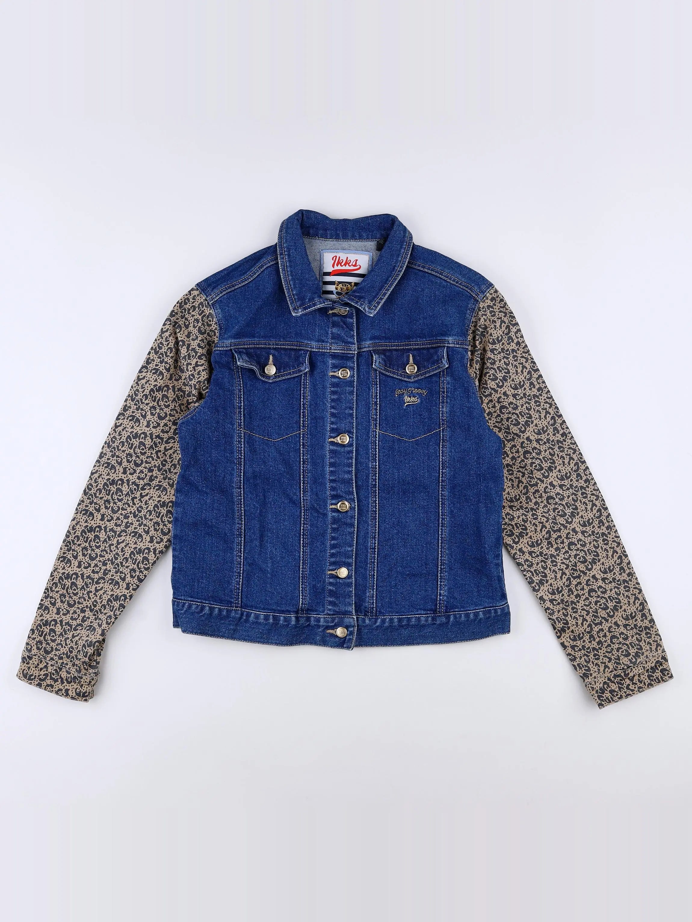 IKKS - veste bleu - 12 ans